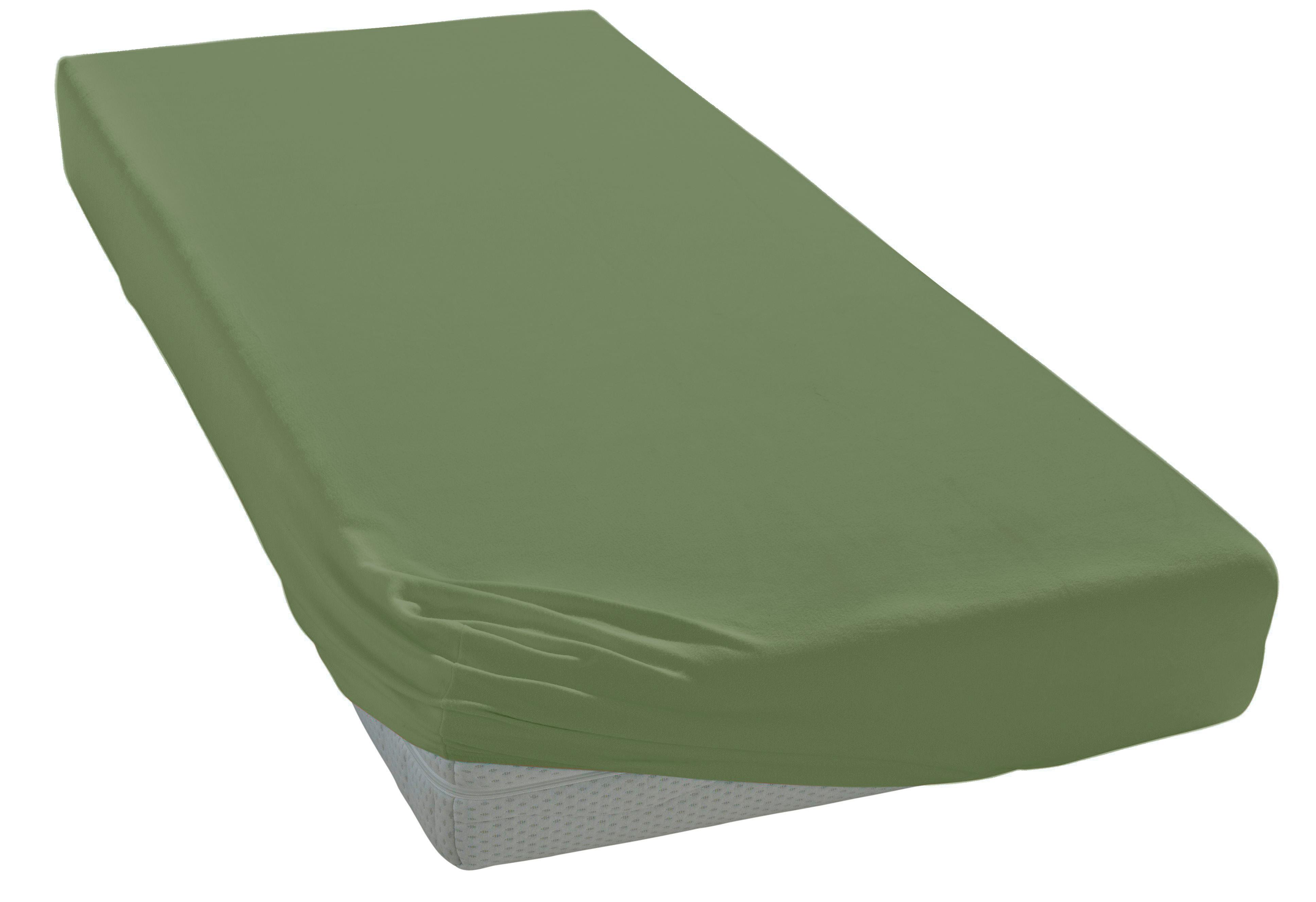 Elegante Spannbettlaken "Mako-Jersey" in hochwertiger Qualität mit Elasthan-Anteil