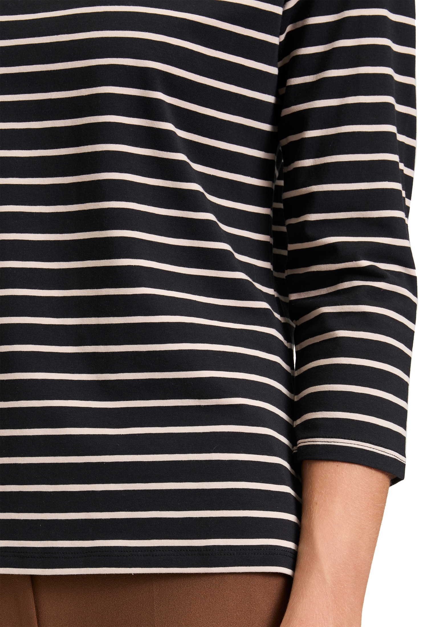 Betty Barclay 3/4-Arm-Shirt »Betty Barclay Damen Ringelshirt mit U-Boot-Ausschnitt«, (1 tlg.)