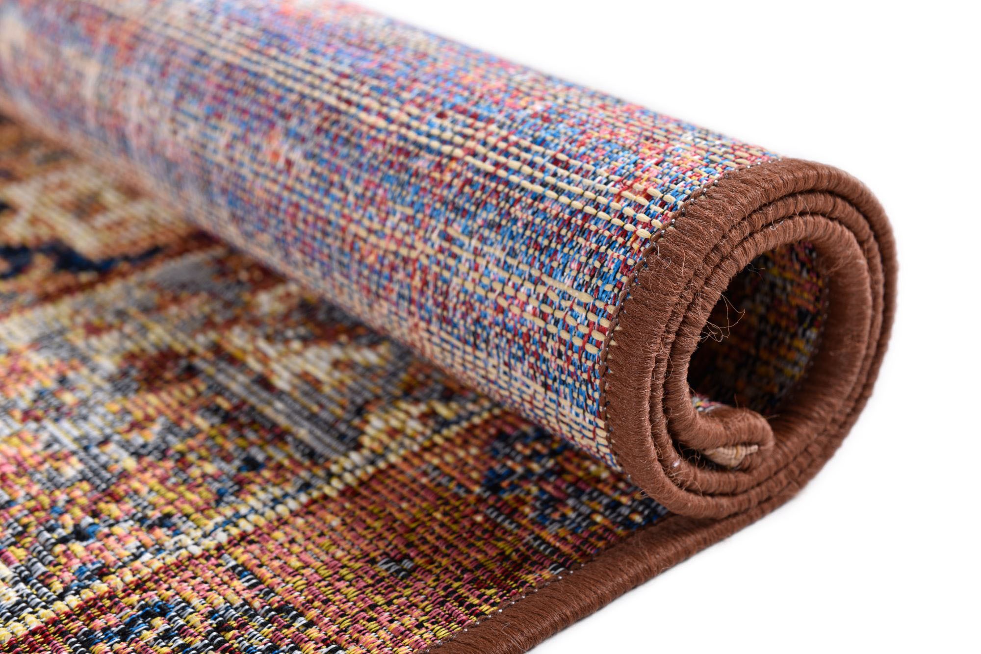 Teppich TOM TAILOR HOME "Funky Outdoor Orient Two", braun, B:120cm H:5mm L:180cm, Polypropylen (PP), Teppiche, Teppich, Flachgewebe, Orient-Optik, In- und Outdoor geeignet, Wohnzimmer 3