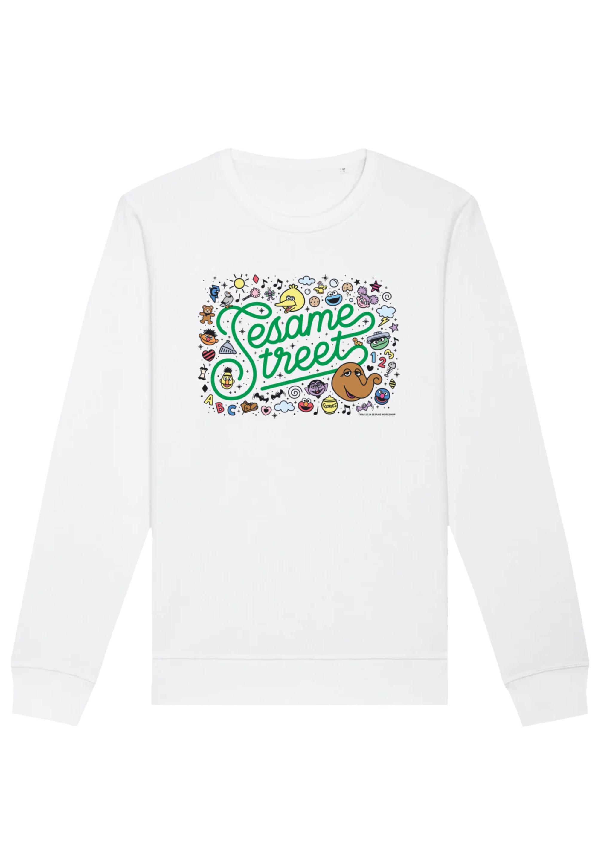 F4NT4STIC Sweatshirt "Sesamstraße Collage Coloured", Premium Qualität,Nosta günstig online kaufen