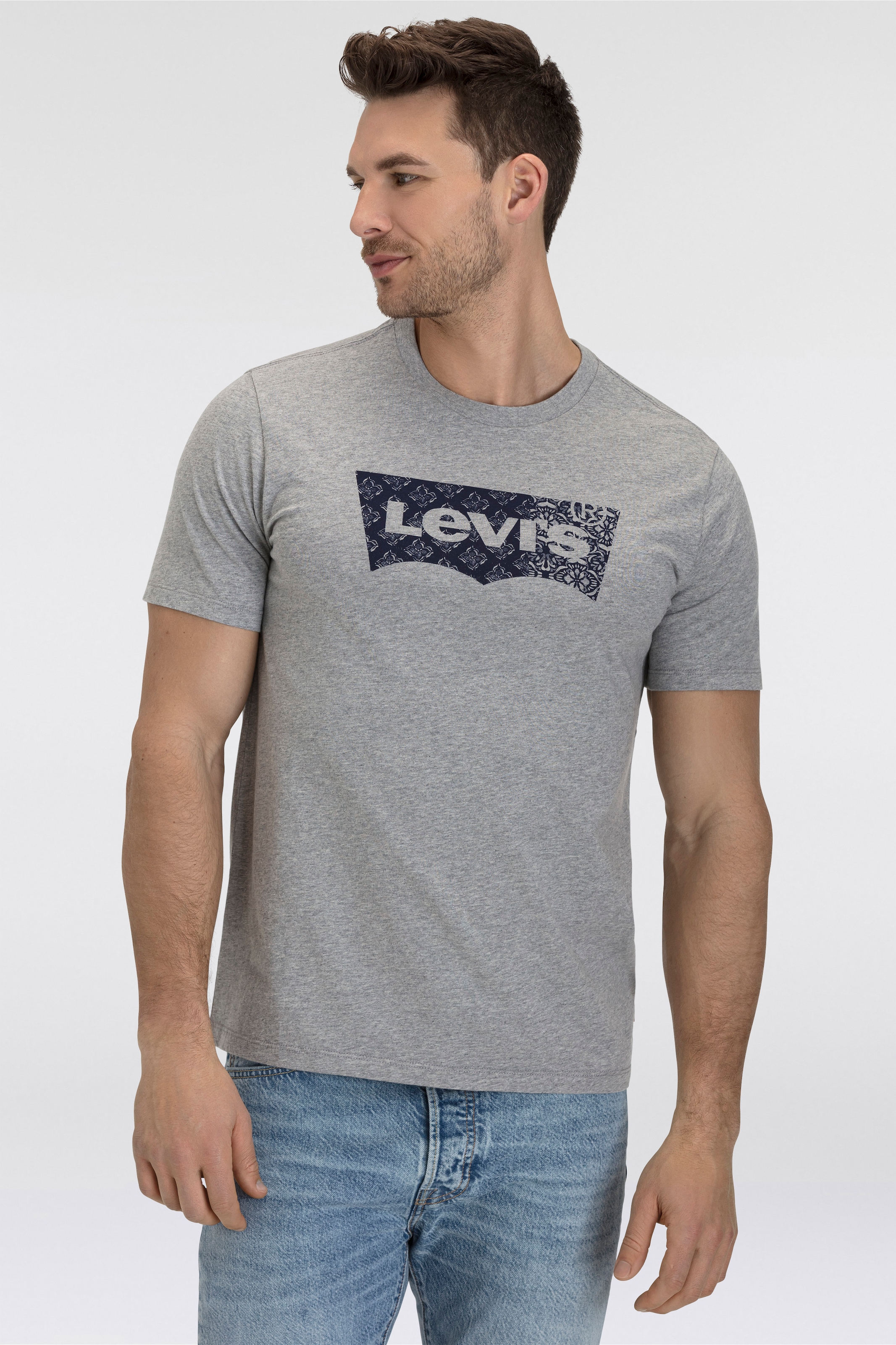 Levi's® T-Shirt »Batwing Logo Tee«, mit Logo-Front-Print