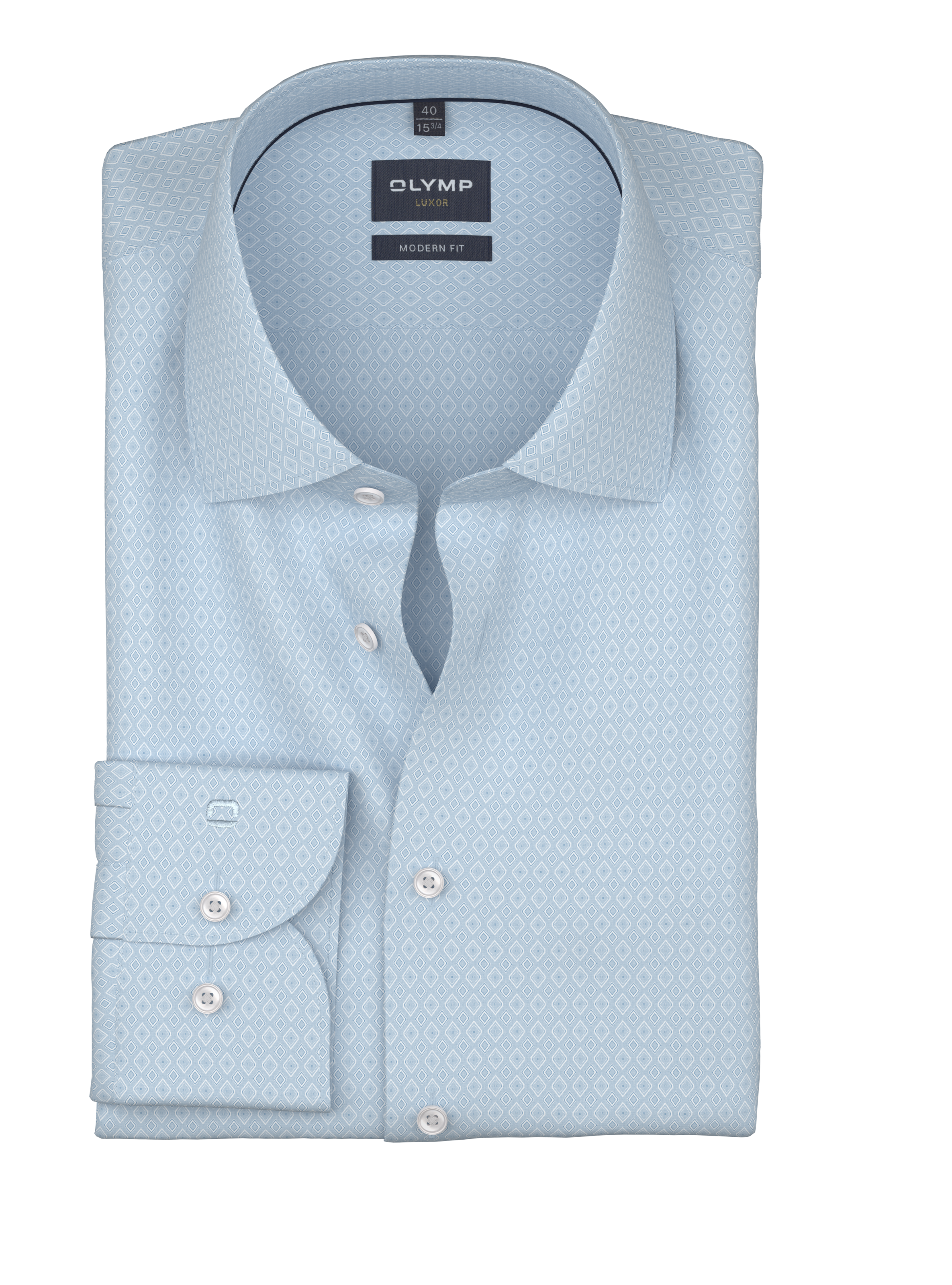 OLYMP Langarmhemd »Luxor« Businesshemd, modern fit, New-Kentkragen