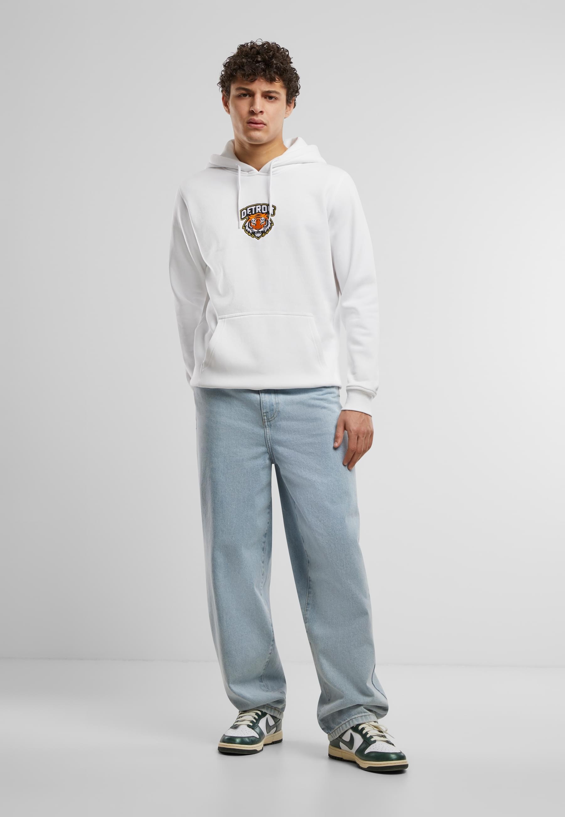 MisterTee Kapuzensweatshirt »MisterTee Detroit Tiger Head Hoody«, (1 tlg.)