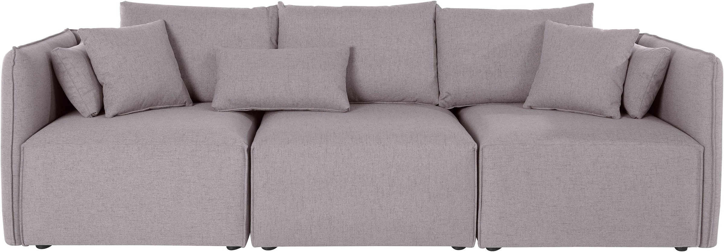 OTTO home 3-Sitzer "Nöre" 3 Teile, in vielen Bezugsqualitäten und Farben s. günstig online kaufen