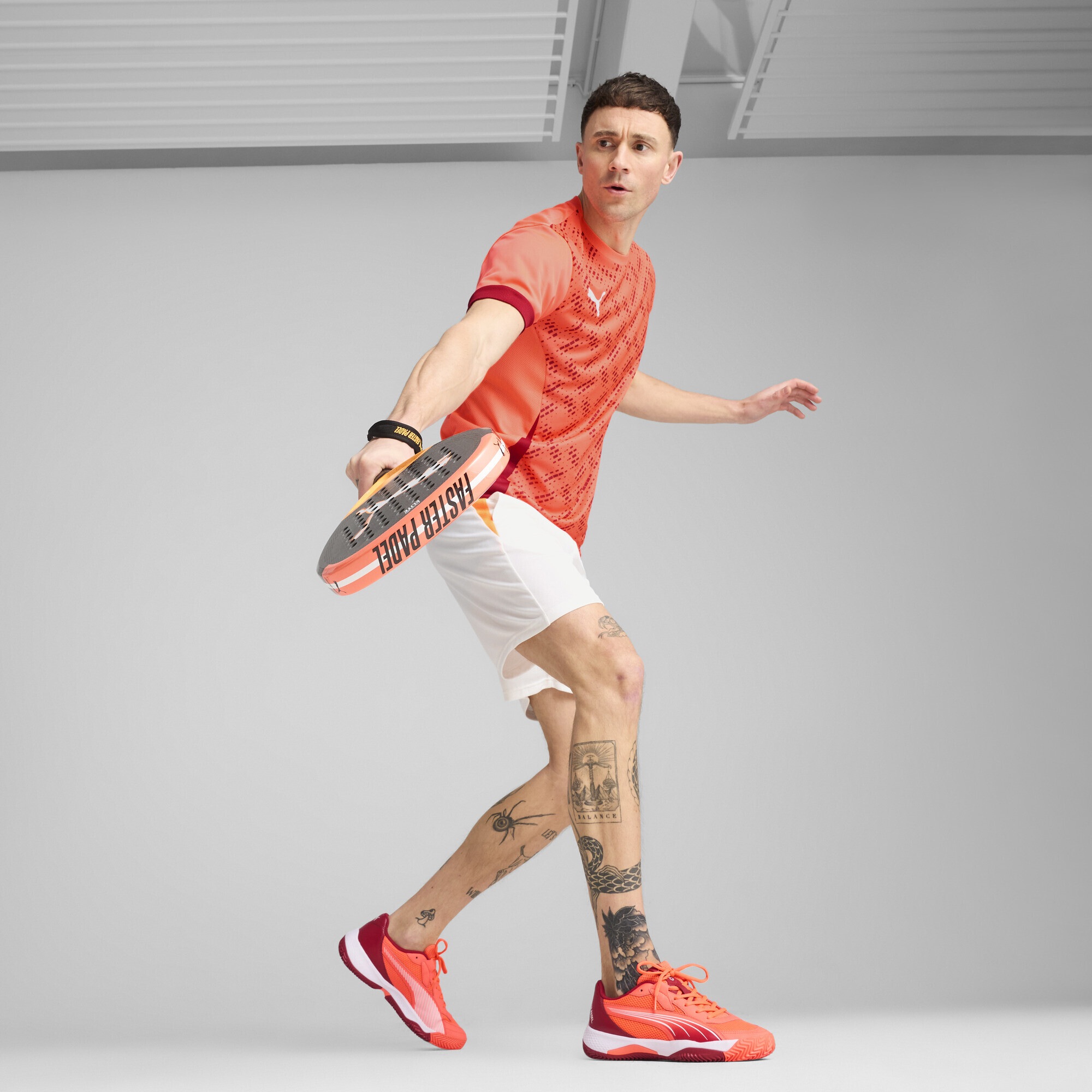 PUMA Trainingsshirt »INDIVIDUAL Graphic Padeltrikot Herren«