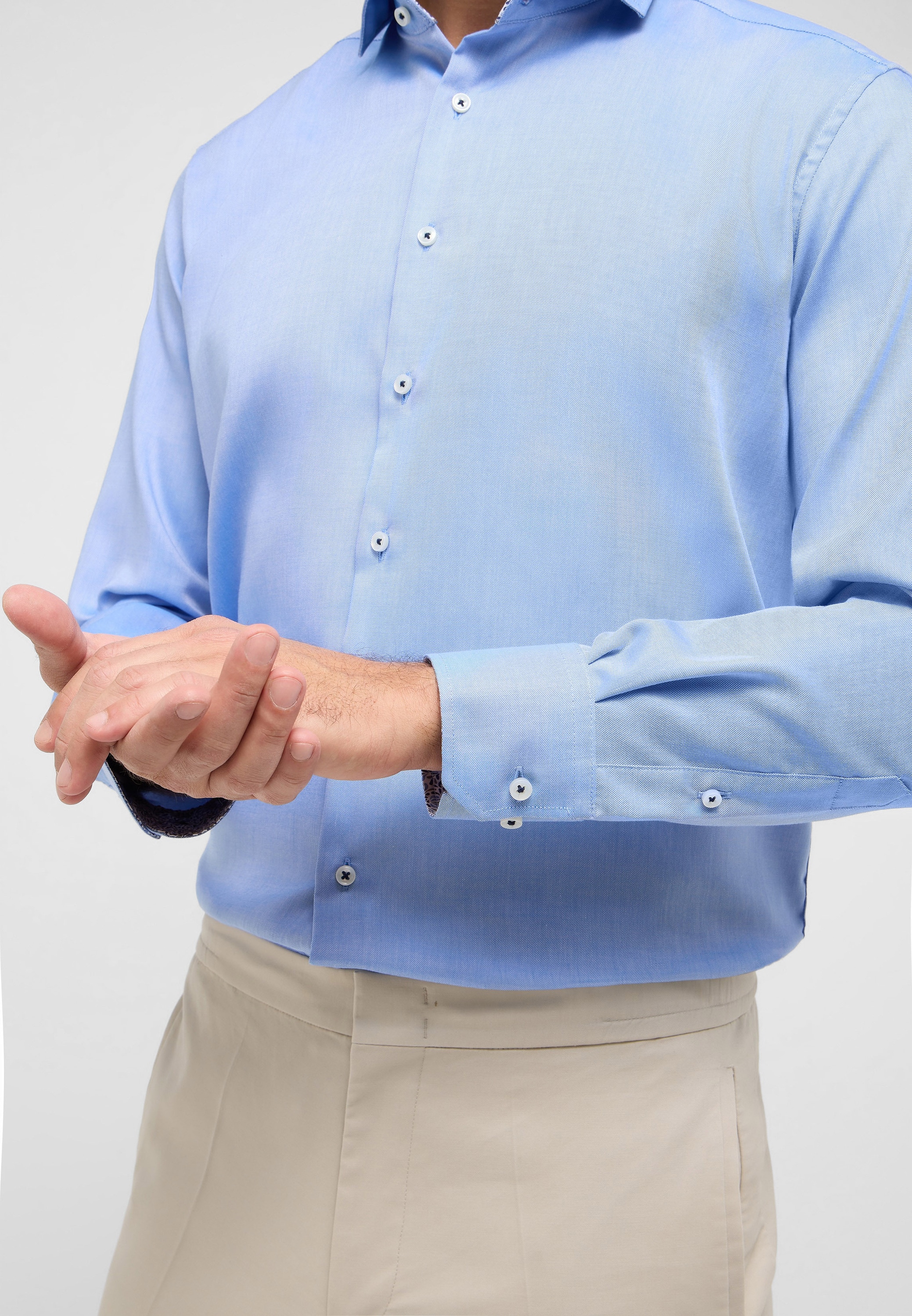 Eterna Langarmhemd »COMFORT FIT« NON IRON (bügelfrei)