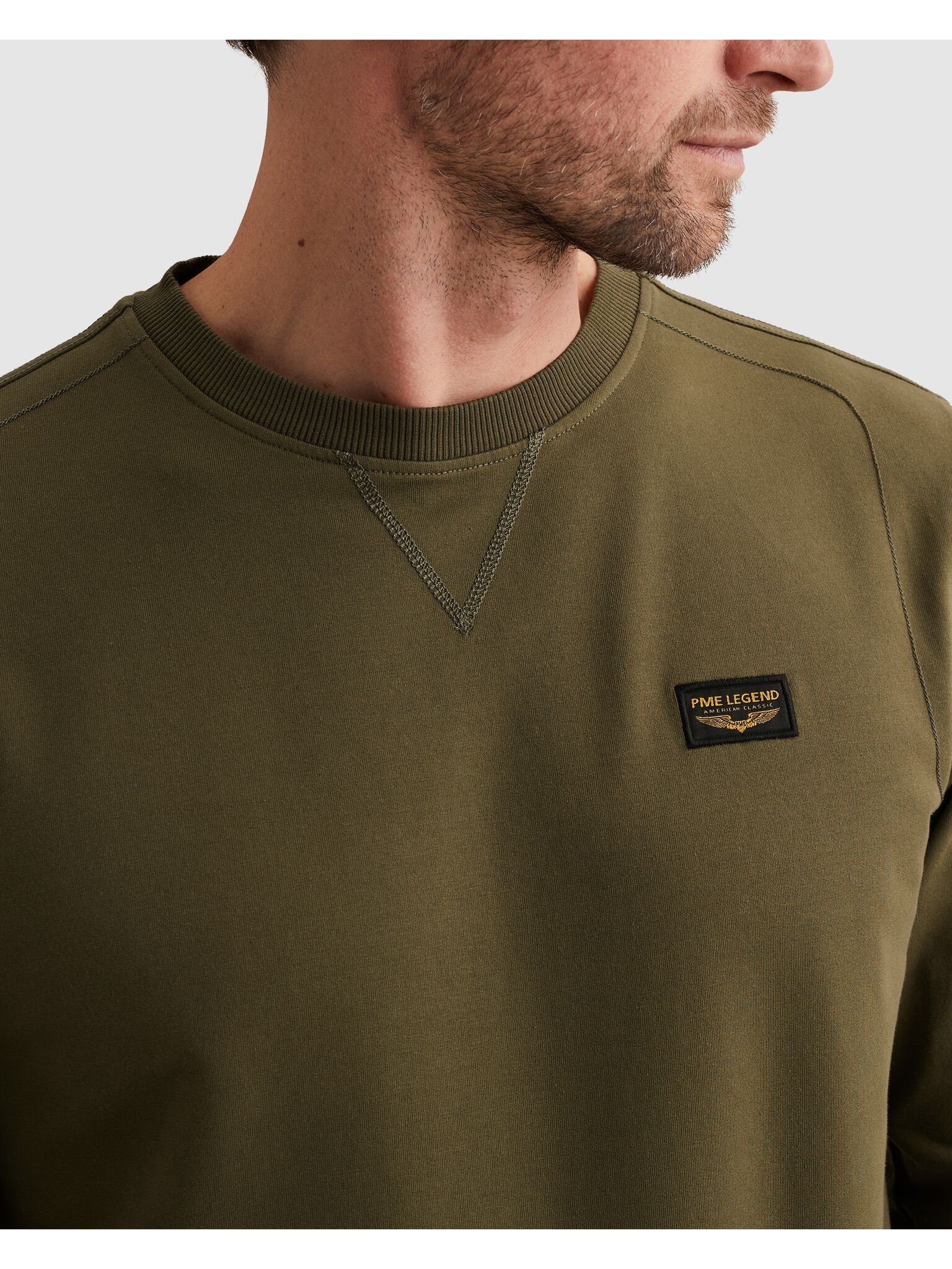 PME Legend Airstrip Sweatshirt Ivy Green XL 5
