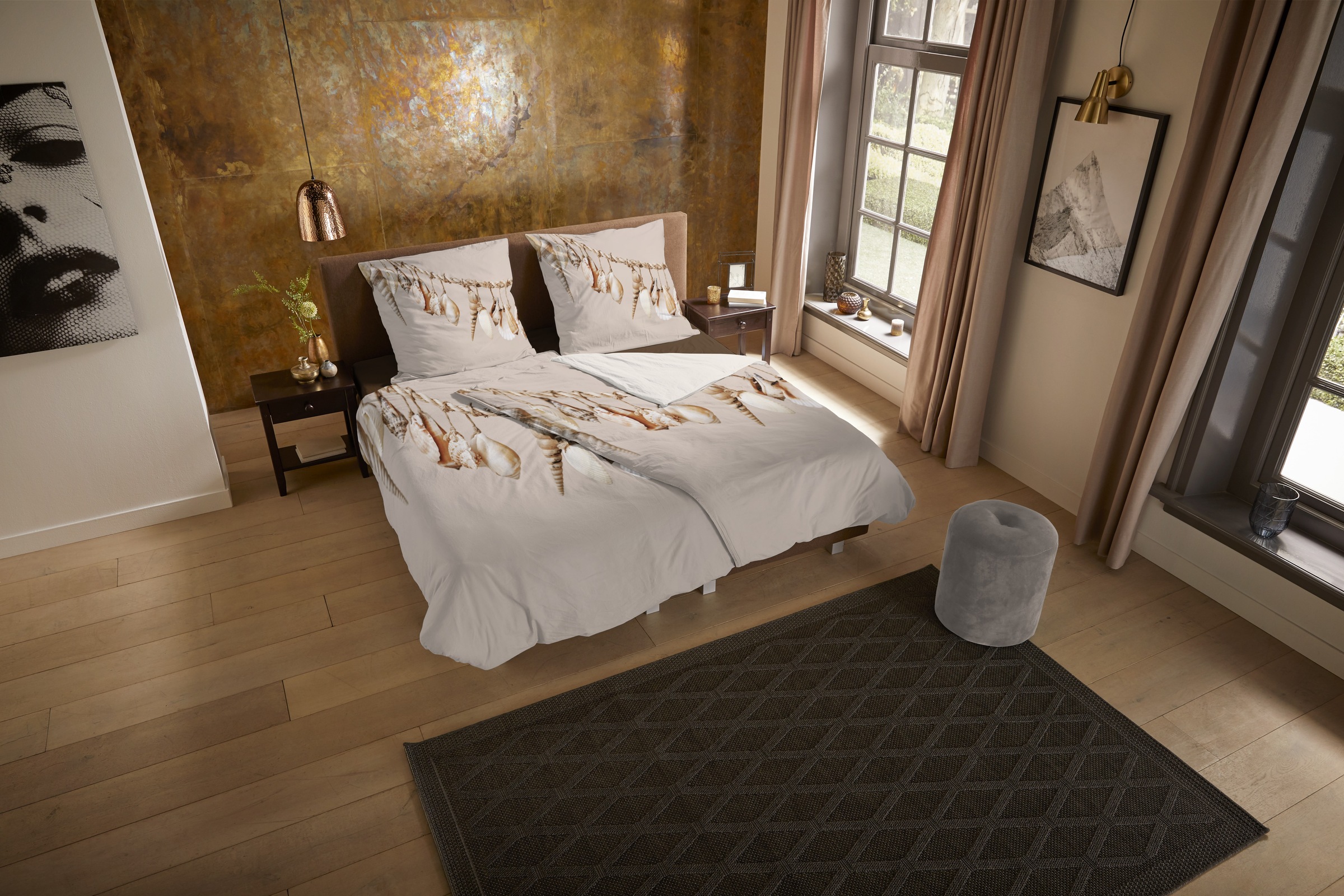 PURE luxury collection Wendebettwäsche "Ibiza" 2 Stk. Mikrofaser, Pflegelei günstig online kaufen