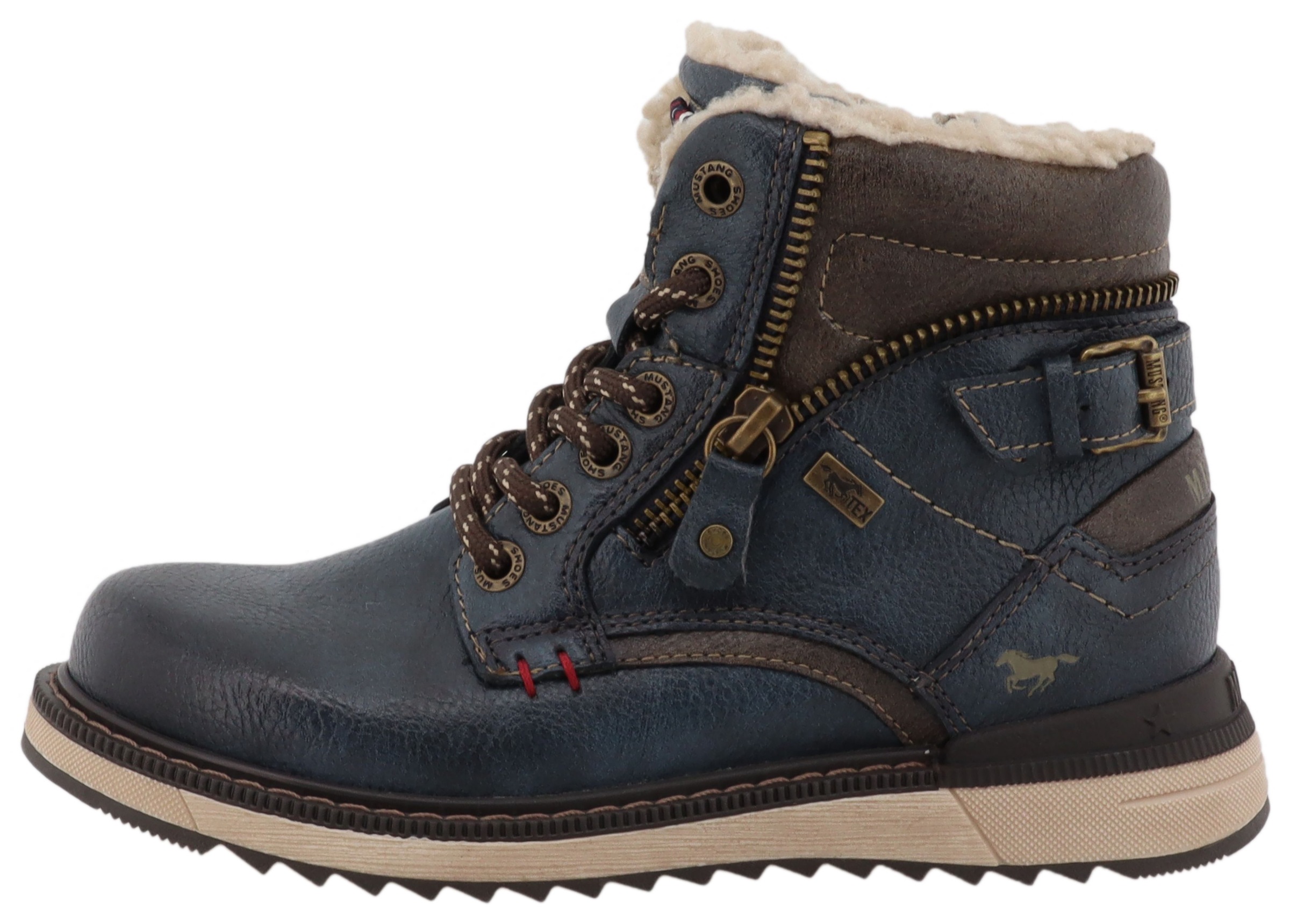 Mustang Shoes Winterboots »Donato«  Schnürboots, Outdoorboots mit TEX-Membrane