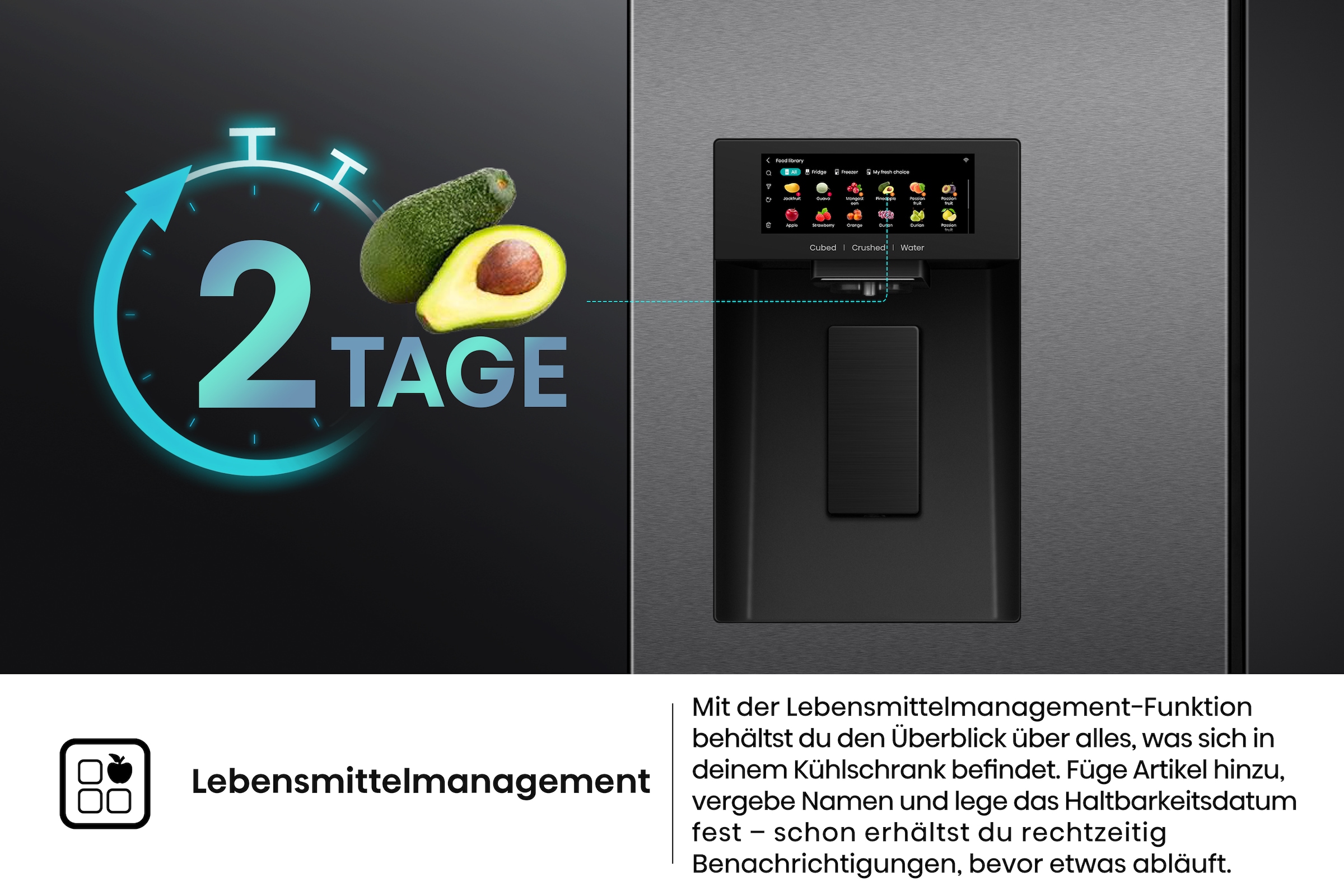 Hisense Multi Door »RQ600P7SKE« 179 cm hoch 91,4 cm breit PureViewDoor - immer sehen was im Kühlschrank ist