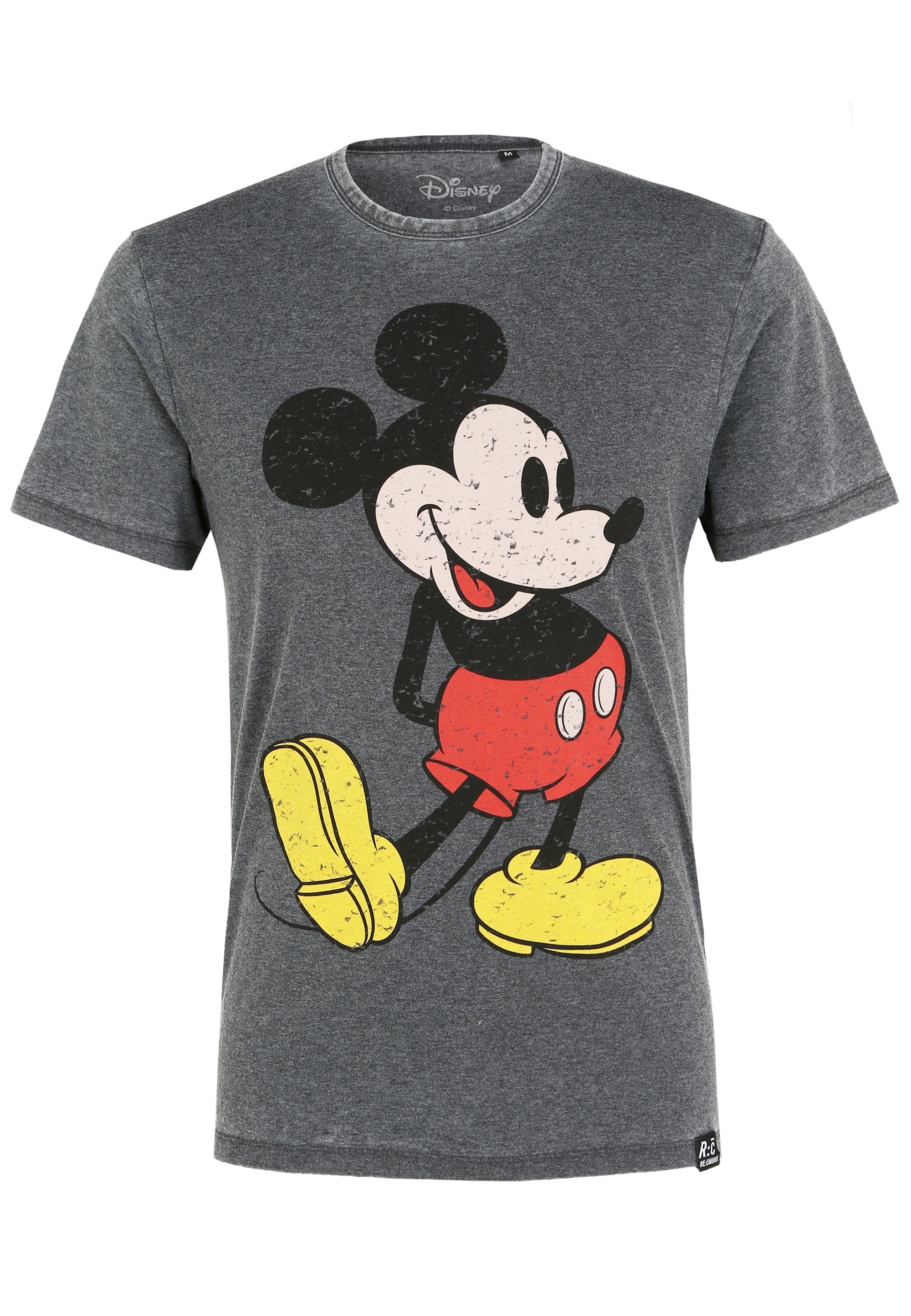 Recovered T-Shirt »Disney Mickey Mouse Classic Pose«, im zeitlosen Design