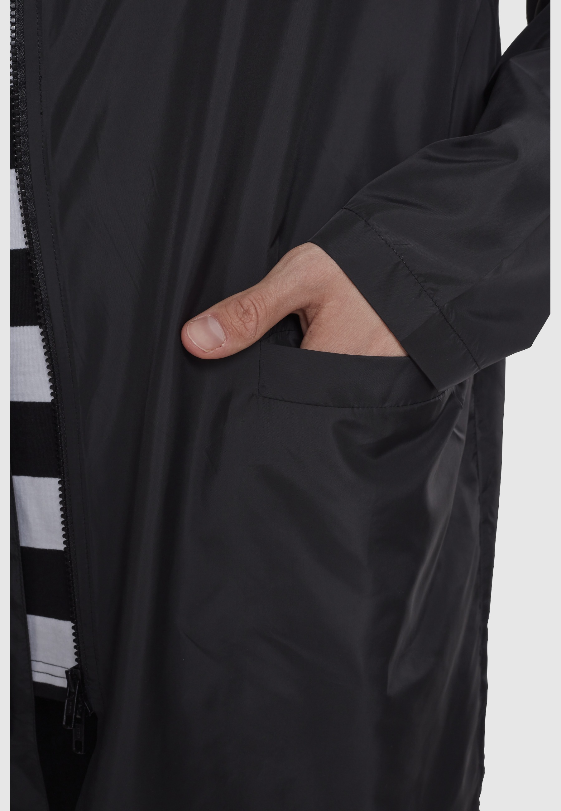 URBAN CLASSICS Allwetterjacke »Urban Classics Herren Oversized Coat« 1 Stk. tlg. ohne Kapuze