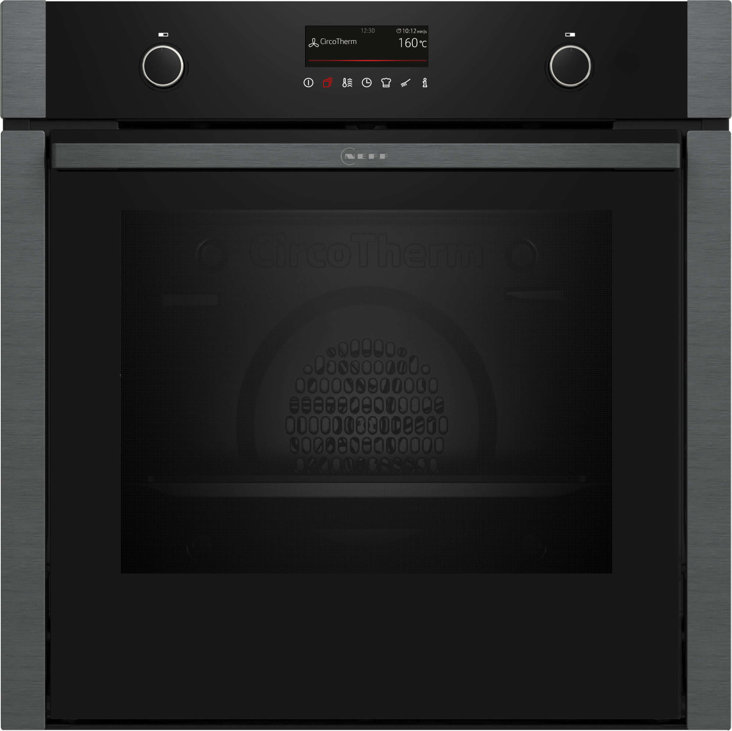 NEFF Pyrolyse Backofen N 50 "B6ACP7AG3" mit Teleskopauszug nachrüstbar mit günstig online kaufen