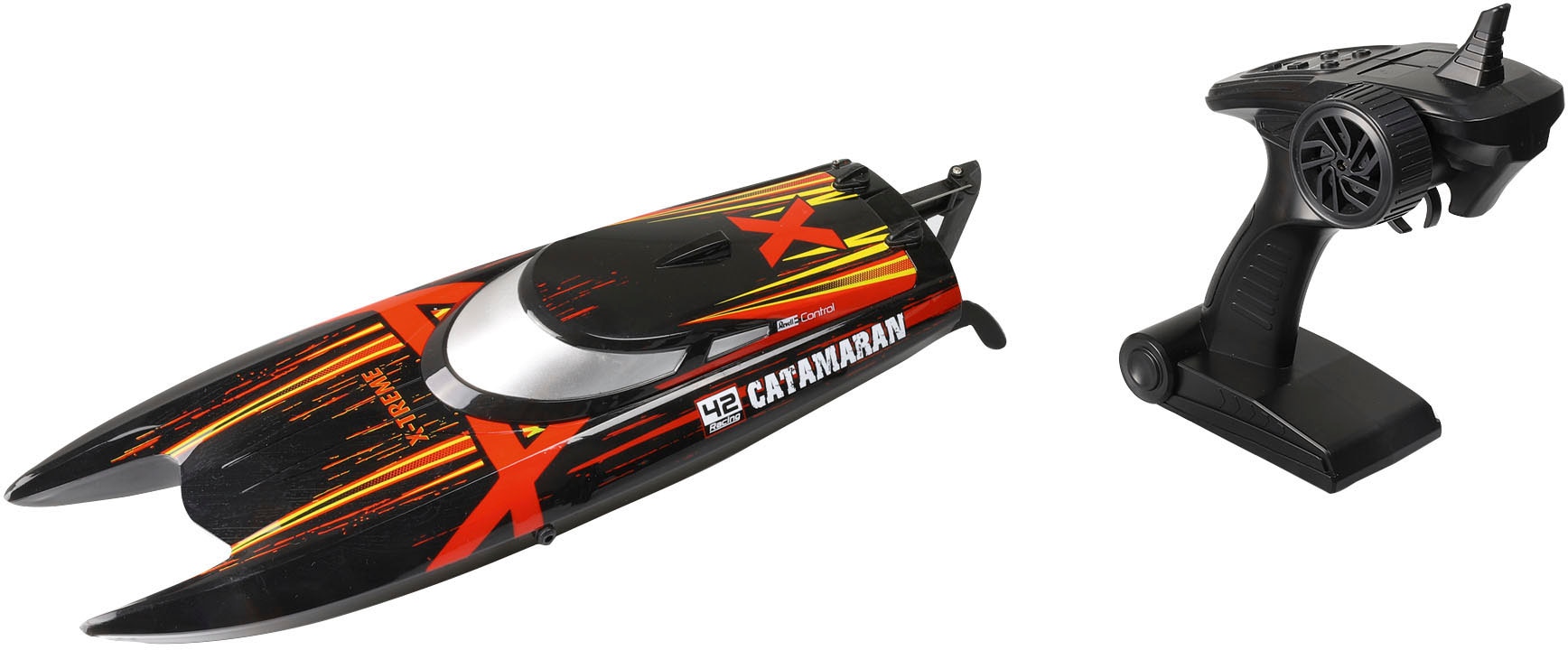 Revell® RC-Boot »RC X-TREME Catamaran, 2,4 GHz«, mit Antikenter-Funktion