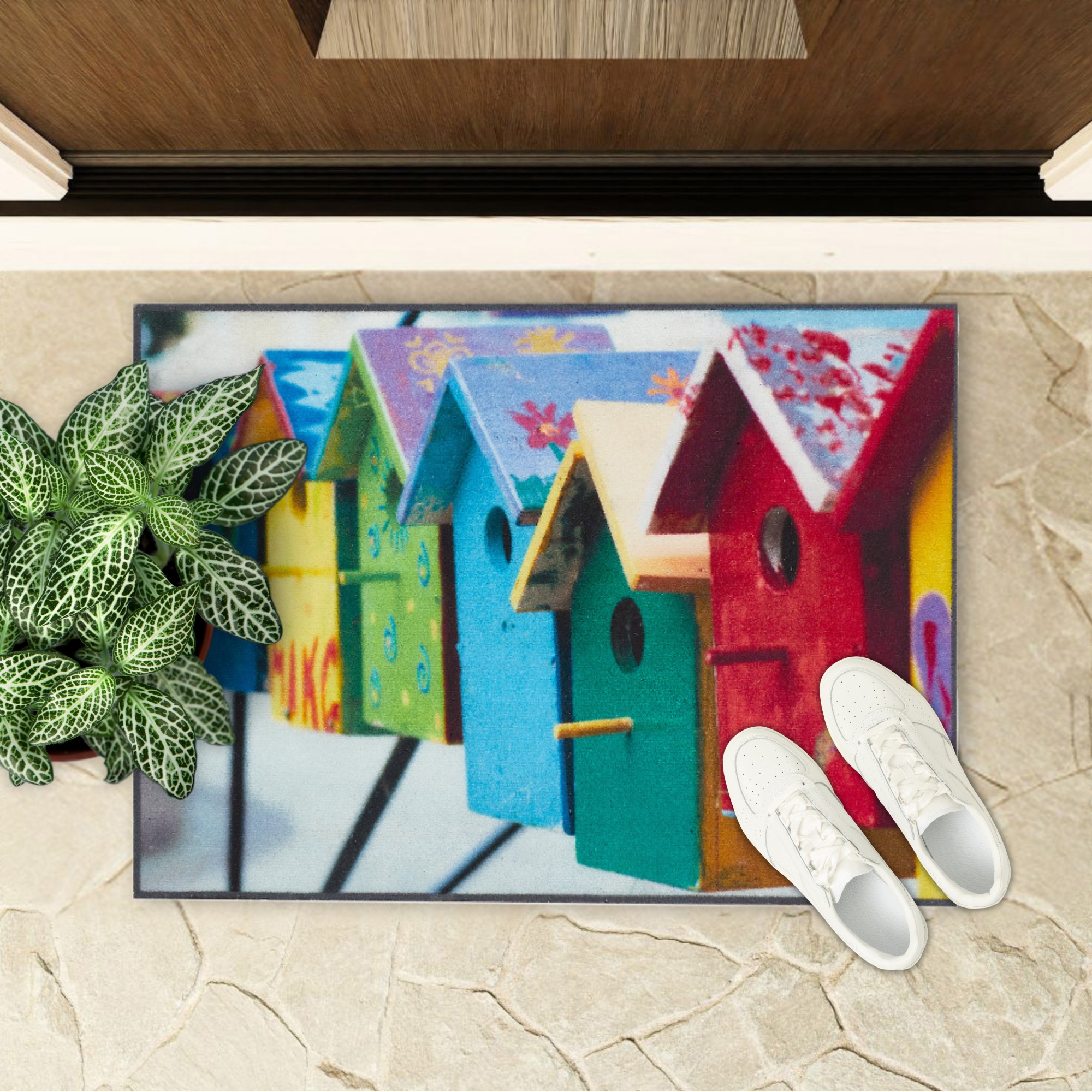 Andiamo "Modern" rechteckig 6,5 mm Höhe Schmutzfangmatte, bedruckt, diverse günstig online kaufen