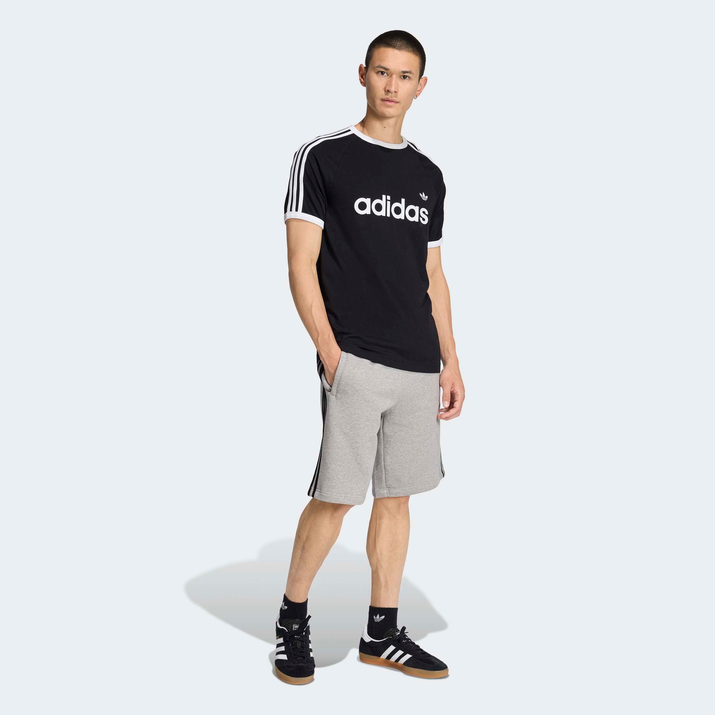 adidas Originals Shorts »3S SHO«  sportlicher Stil, für Straße und Zuhause, aus weichem French Terry