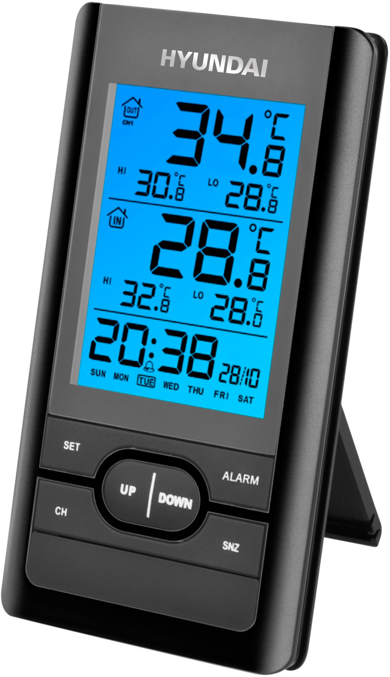 Hyundai Wetterstation "Hyundai WS1070S" (mit Außensensor) günstig online kaufen