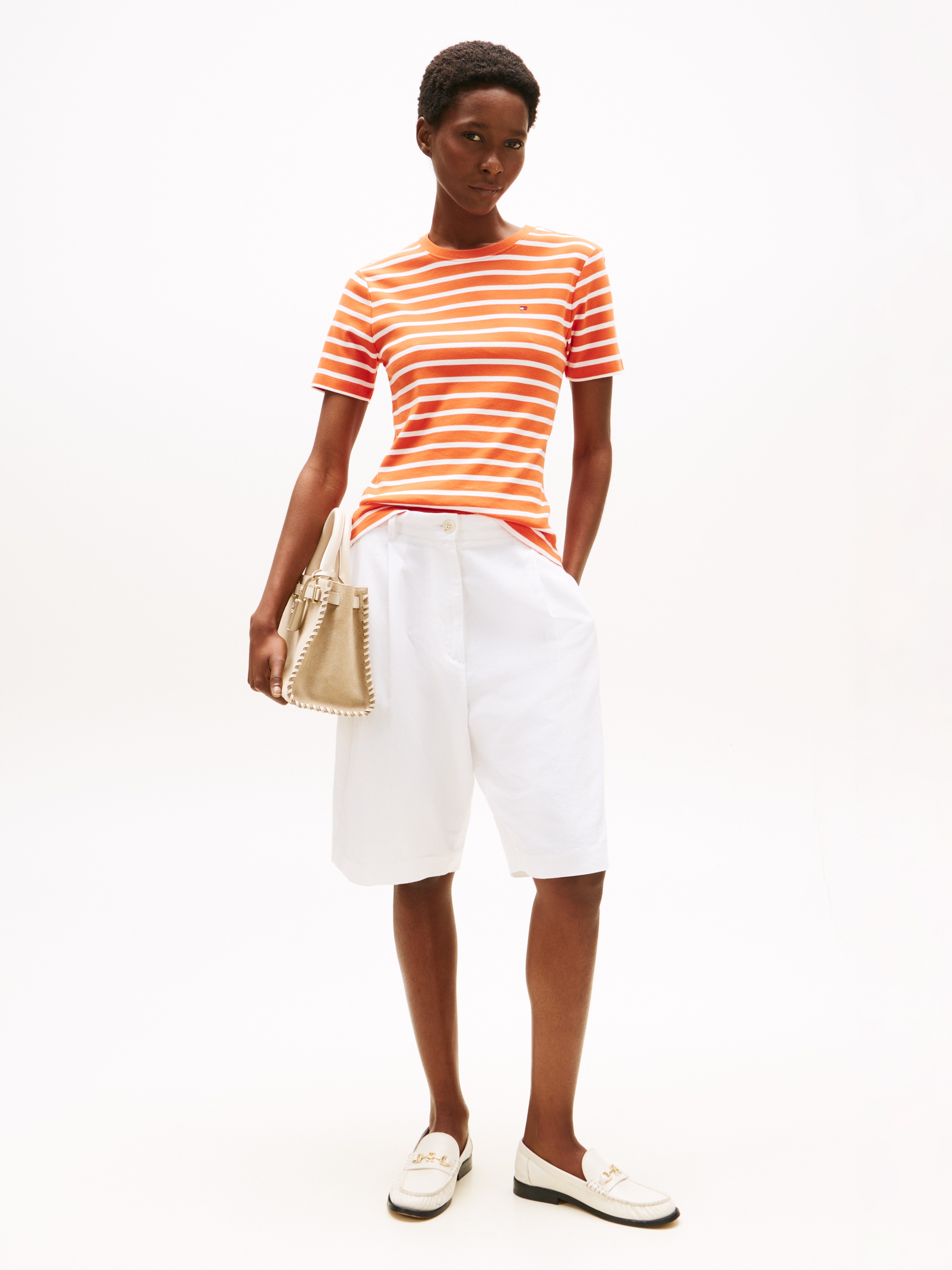 Tommy Hilfiger T-Shirt "SLIM CODY C-NK SS" Baumwolle, slim fit günstig online kaufen