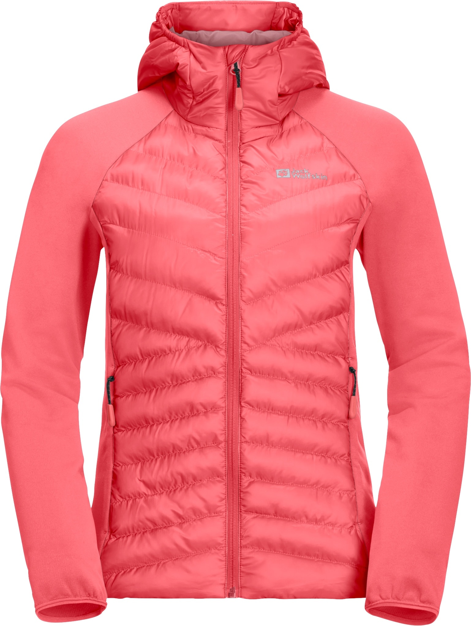 Jack Wolfskin Hybridjacke »ROUTEBURN PRO HYBRID W«, mit Kapuze