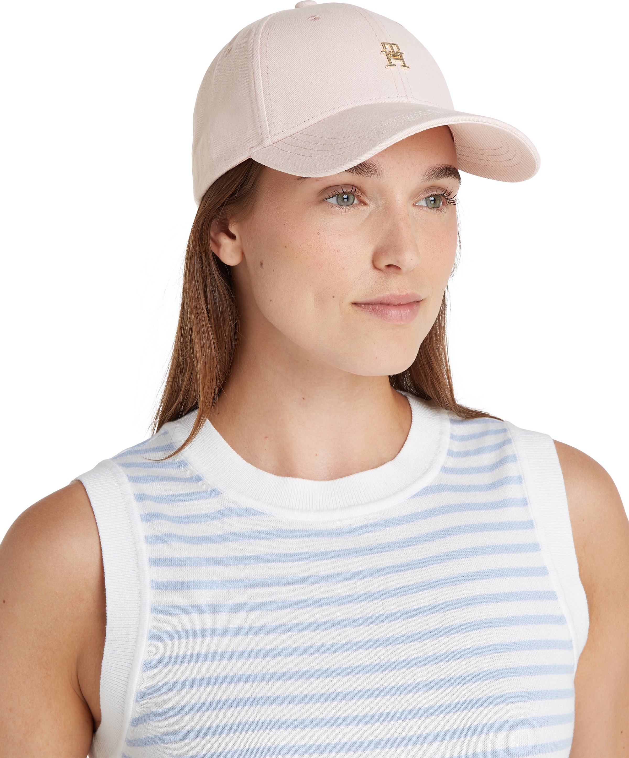 Tommy Hilfiger Baseball Cap "ELEVATED CHIC CAP" Mit festem Schirm günstig online kaufen