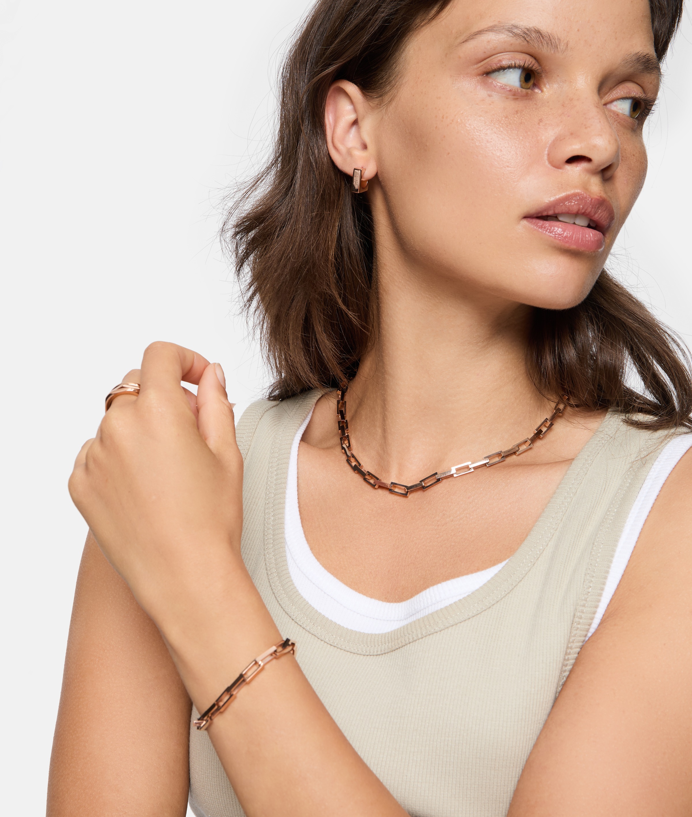 Liebeskind Berlin Ring-Set »Schmuck Geschenk Edelstahl Ring Urban Chic«, (Set, 3 tlg.)