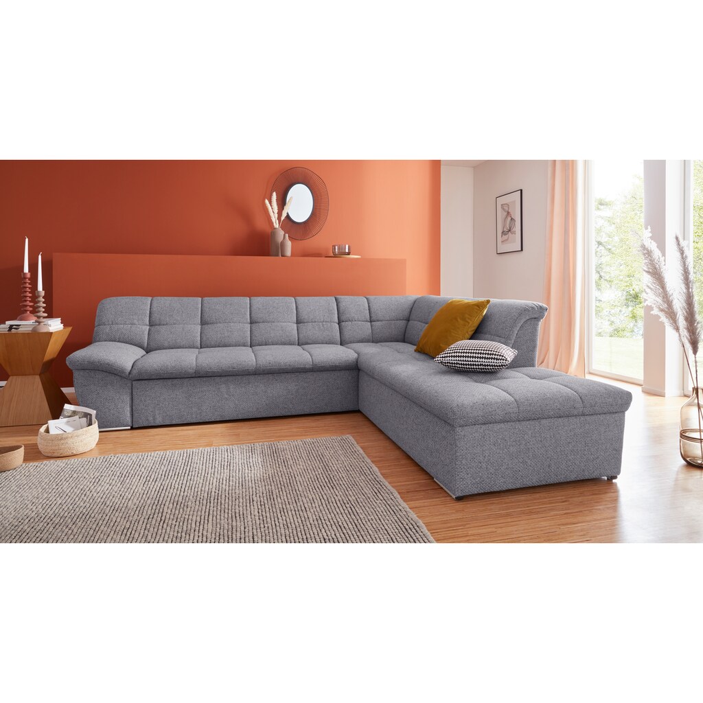 DOMO collection Ecksofa »Lagoa L-Form«