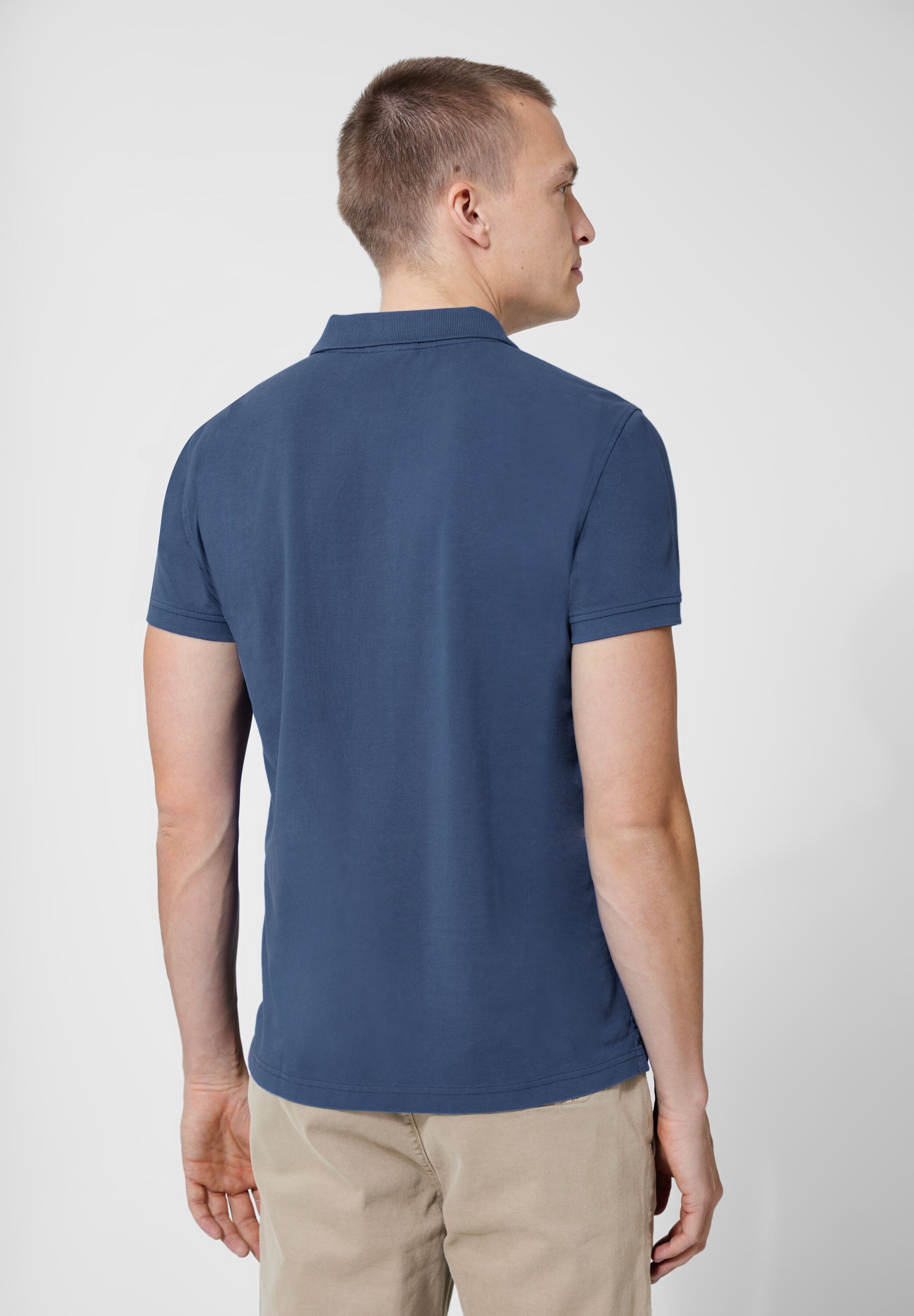 STREET ONE MEN Poloshirt, mit Wording-Print günstig online kaufen