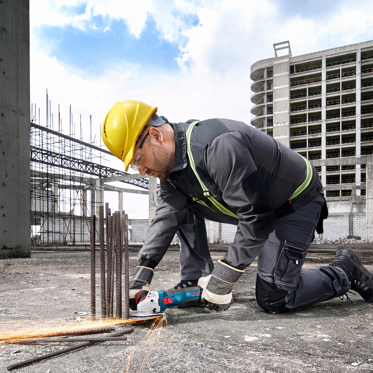 Bosch Professional Akku-Winkelschleifer »»GWS 18V-11 S««, in L-BOXX 136, ohne Akku, ohne Ladegerät