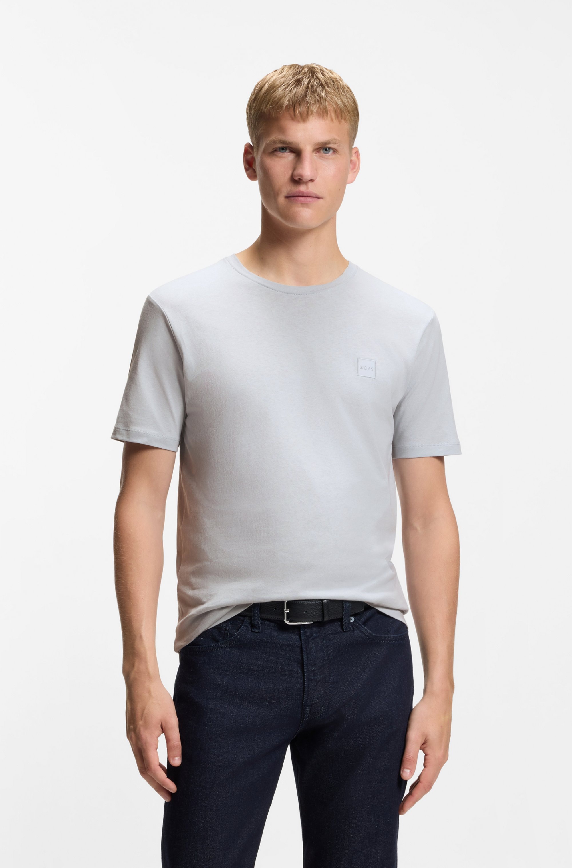 BOSS ORANGE T-Shirt "Tales" mit BOSS Stickerei auf der Brust günstig online kaufen