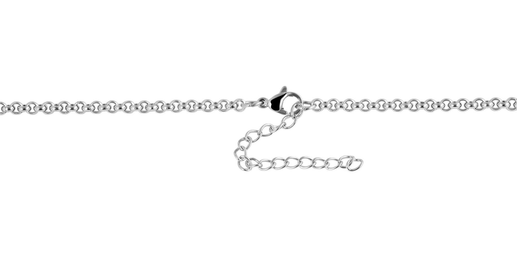 Adelia´s Kette ohne Anhänger »Halskette – Erbskette aus Edelstahl 50 cm« Ein stilvolles Geschenk für besondere Momente