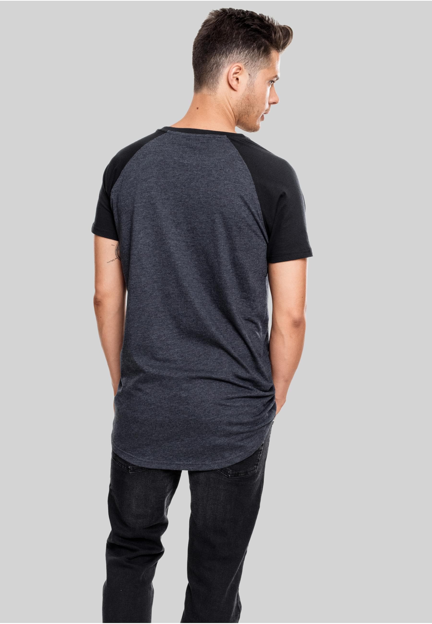 URBAN CLASSICS T-Shirt »Urban Classics Herren Shaped Raglan Long Tee«, (1 tlg.)