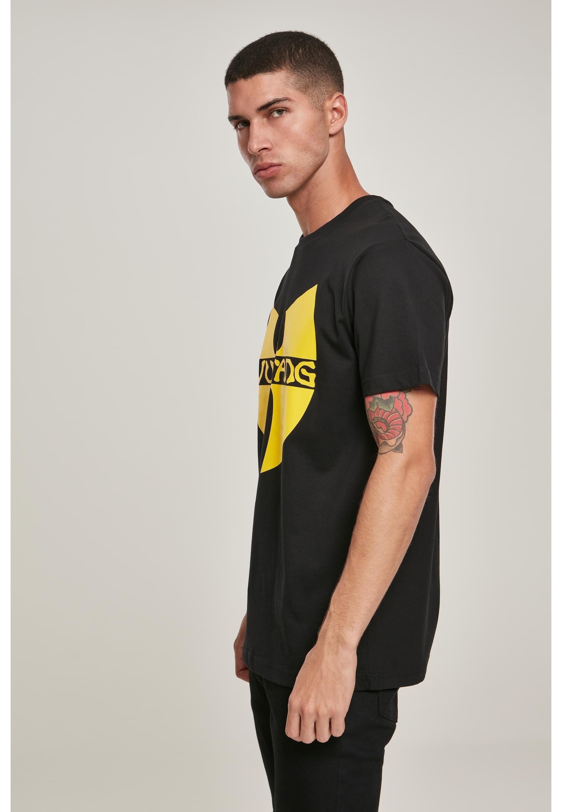 MisterTee T-Shirt »MisterTee Herren Wu-Wear Logo T-Shirt«, (1 tlg.)