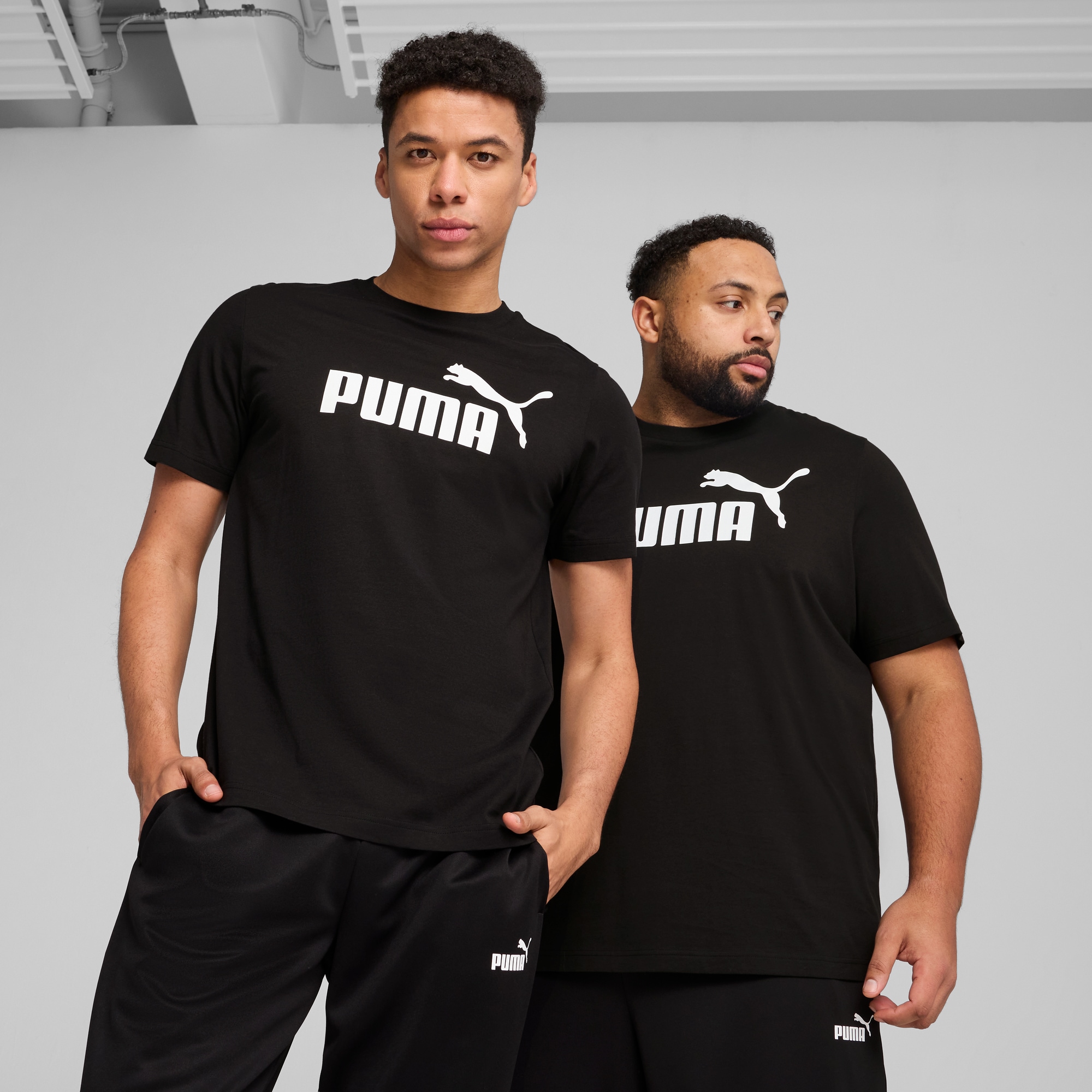 PUMA T-Shirt "ESS NO. 1 LOGO TEE" sportlicher Stil, Rundhalsausschnitt, Kur günstig online kaufen