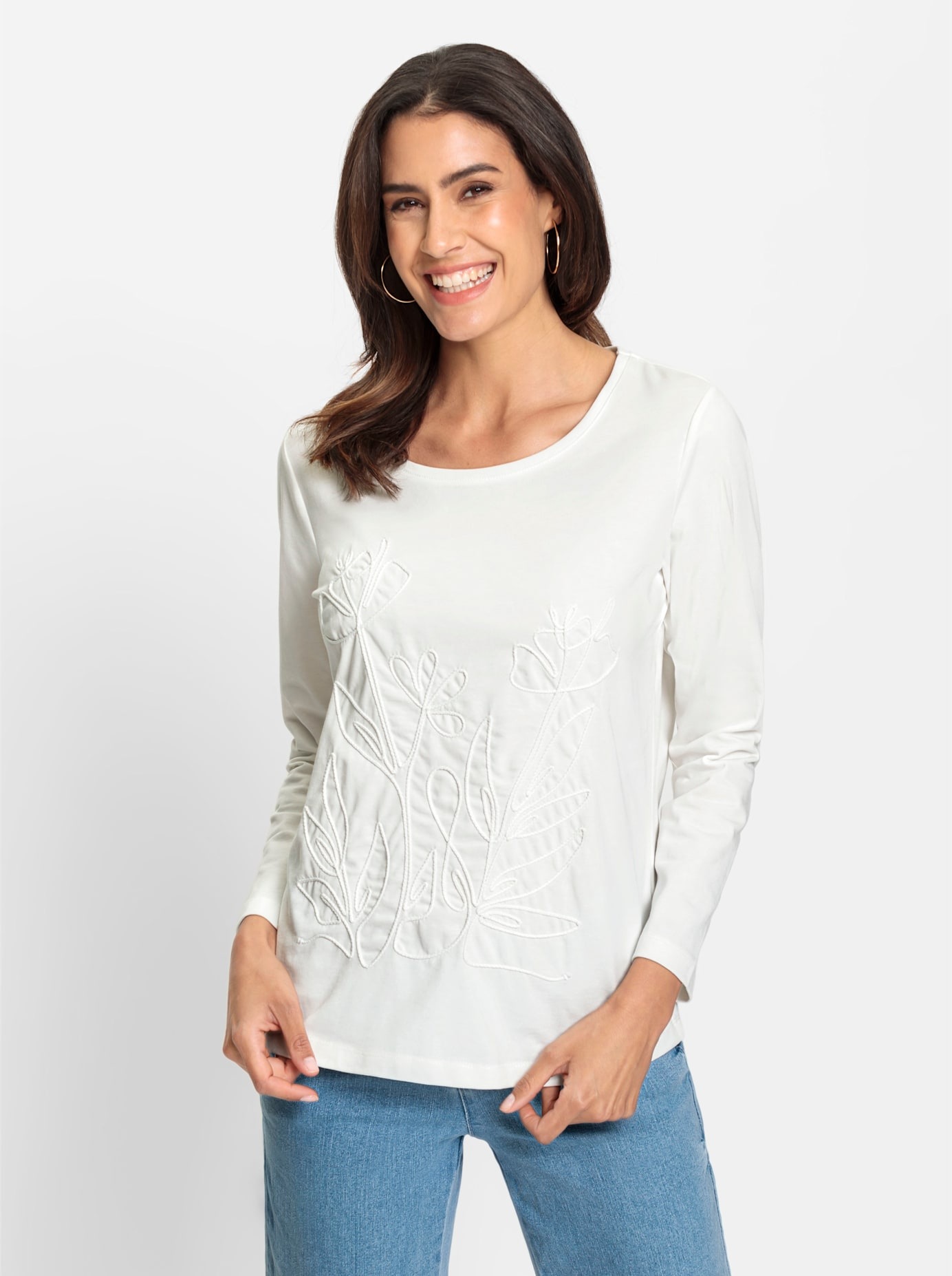 Inspirationen Langarmshirt "Shirt", (1 tlg.) günstig online kaufen