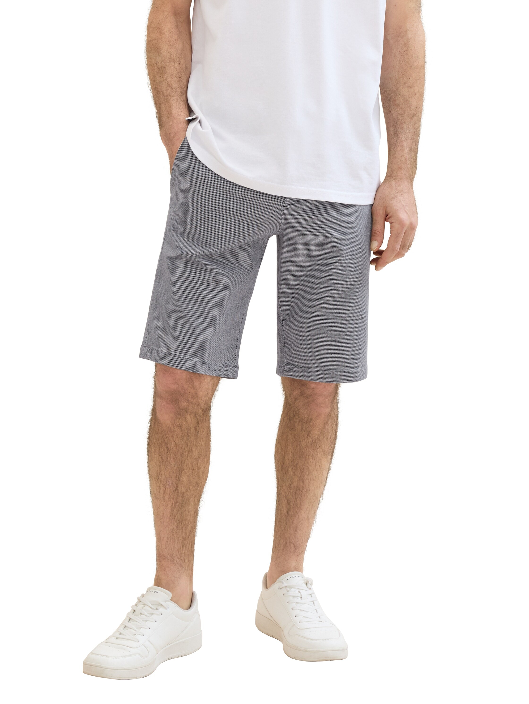 TOM TAILOR Chinoshorts »TRAVIS«, mit Zig Zag - Struktur