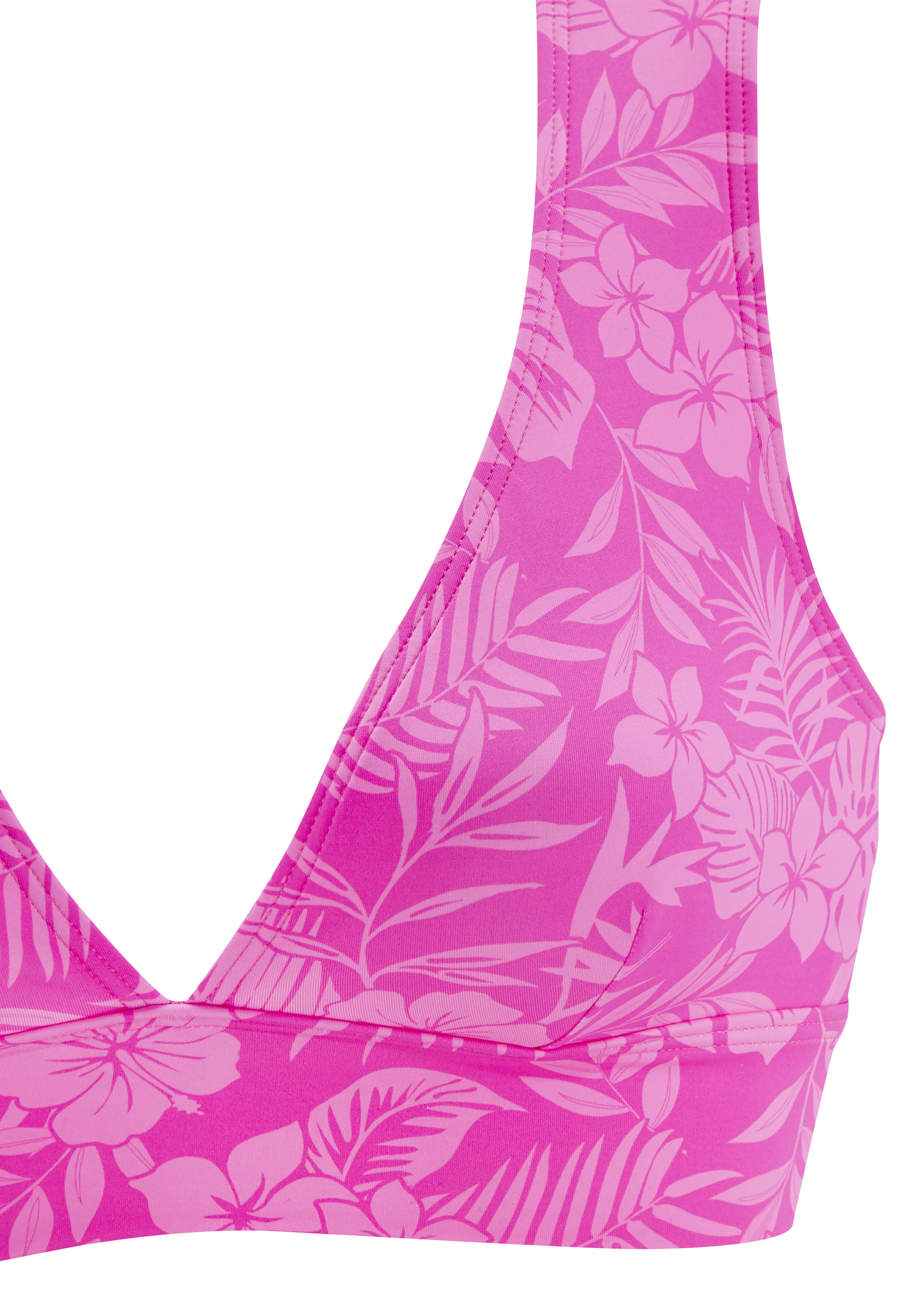Thumbnail - Venice Beach Bustier-Bikini-Top "Moloka", mit tropischem Print