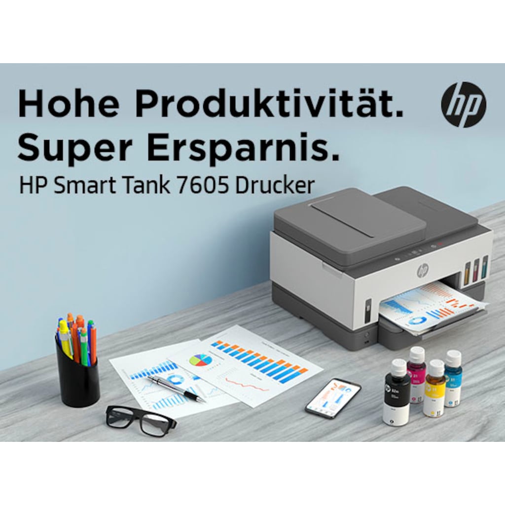 HP Multifunktionsdrucker »Smart Tank 7605«