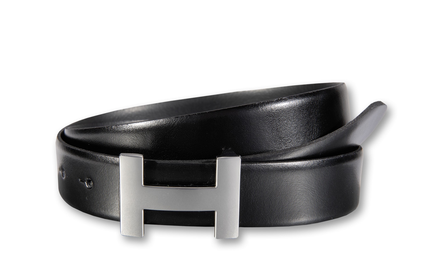 Silbergift Ledergürtel "Ledergürtel mit exklusiver Designschließe" günstig online kaufen