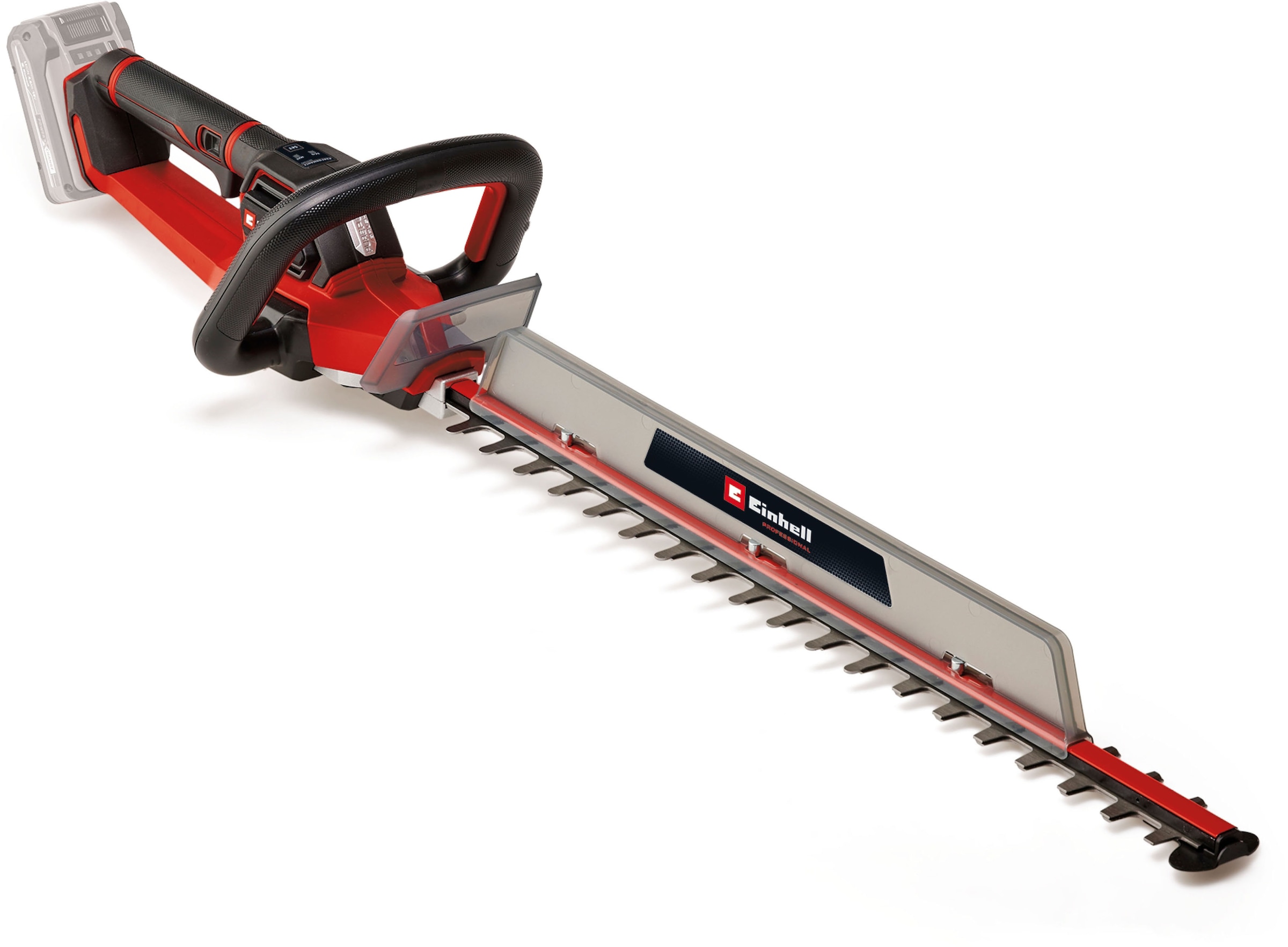 Akku-Heckenschere EINHELL, rot, Gartenscheren-Maschinen, "GP-CH 18/61 Li BL-Solo", 67 cm Schwertlänge, ohne Akku und Ladegerät