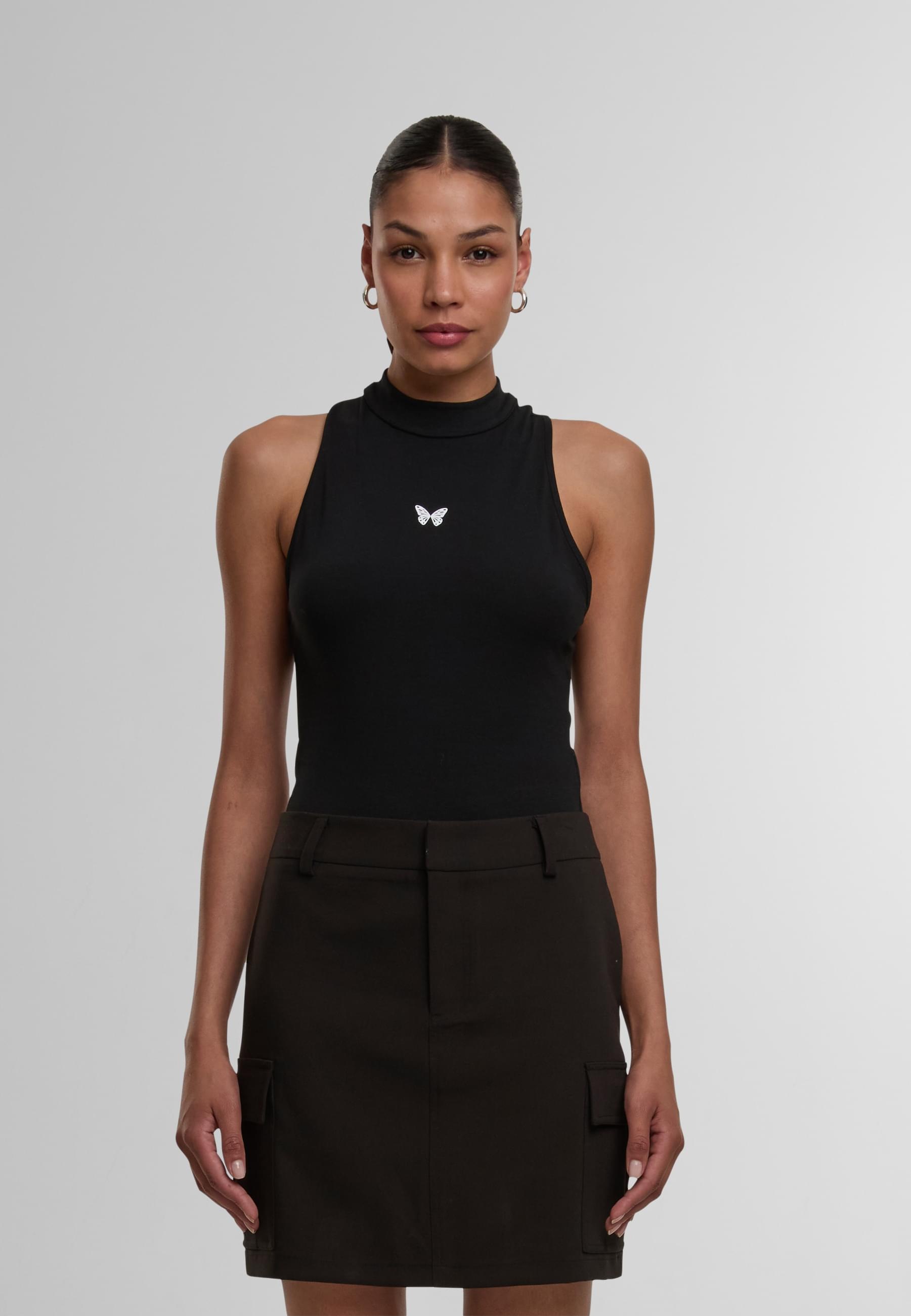 Miss Tee Body »Miss Tee Fly Away Ladies Sleeveless Turtleneck Body«