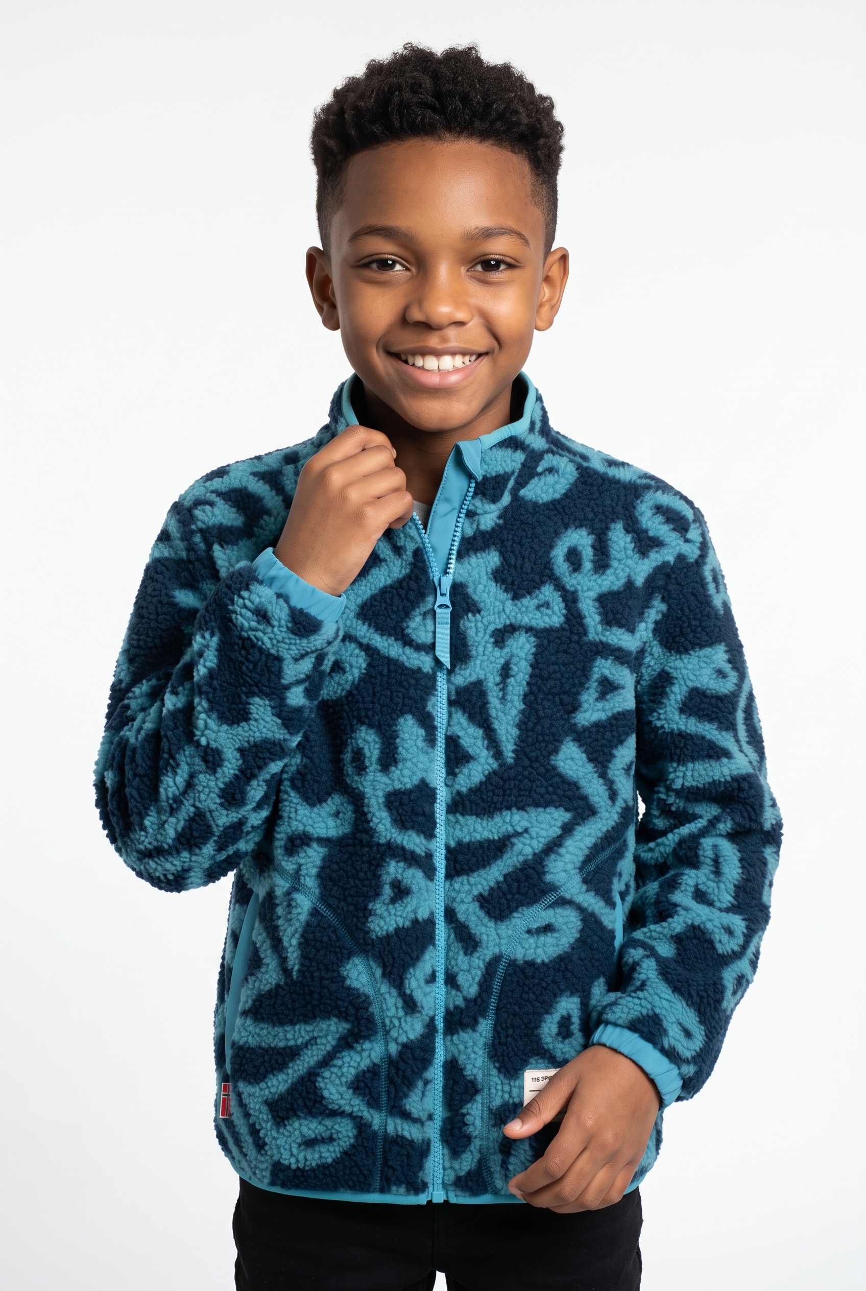 TROLLKIDS Fleecejacke »KIDS LYNGDAL JACKET« sportlich, mit neutralem Schnitt, aus Polyester