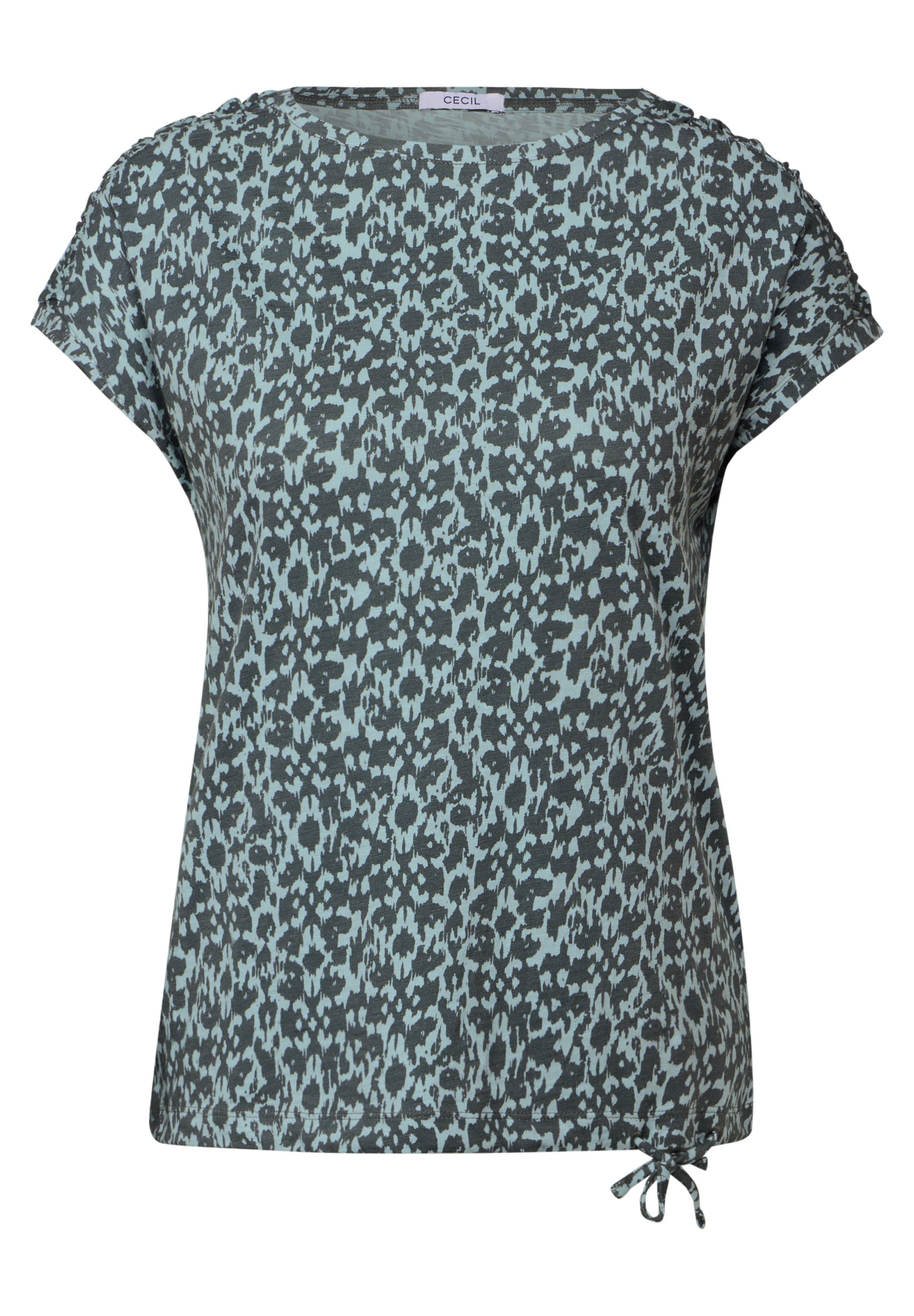 Cecil Print-Shirt, aus reiner Baumwolle