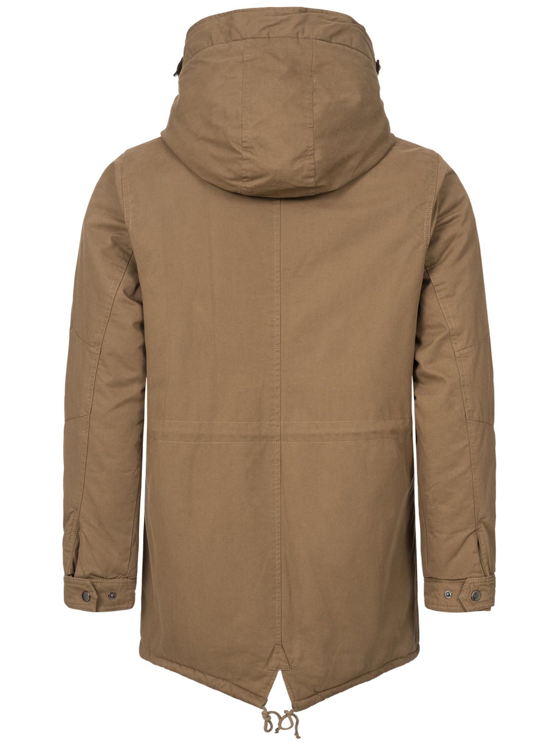 Alessandro Salvarini Winterjacke »ASMauro«, mit warmem Teddyfell