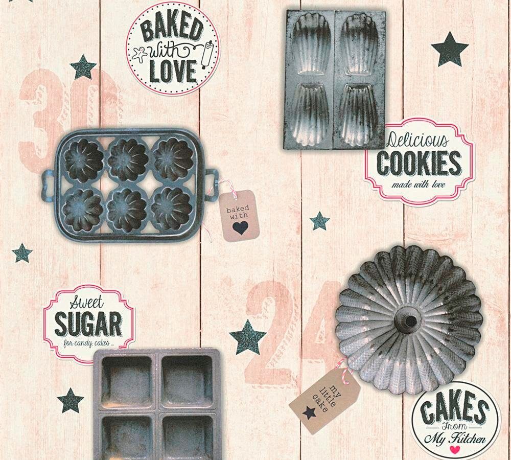 LIVINGWALLS Vliestapete Kitchen Dreams, für die Küche