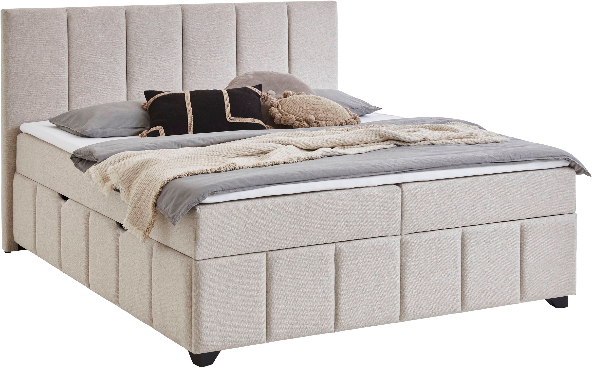 INOSIGN Boxbett "Bellah inkl. Bettkasten, erhältlich in der Breite 180x200c günstig online kaufen