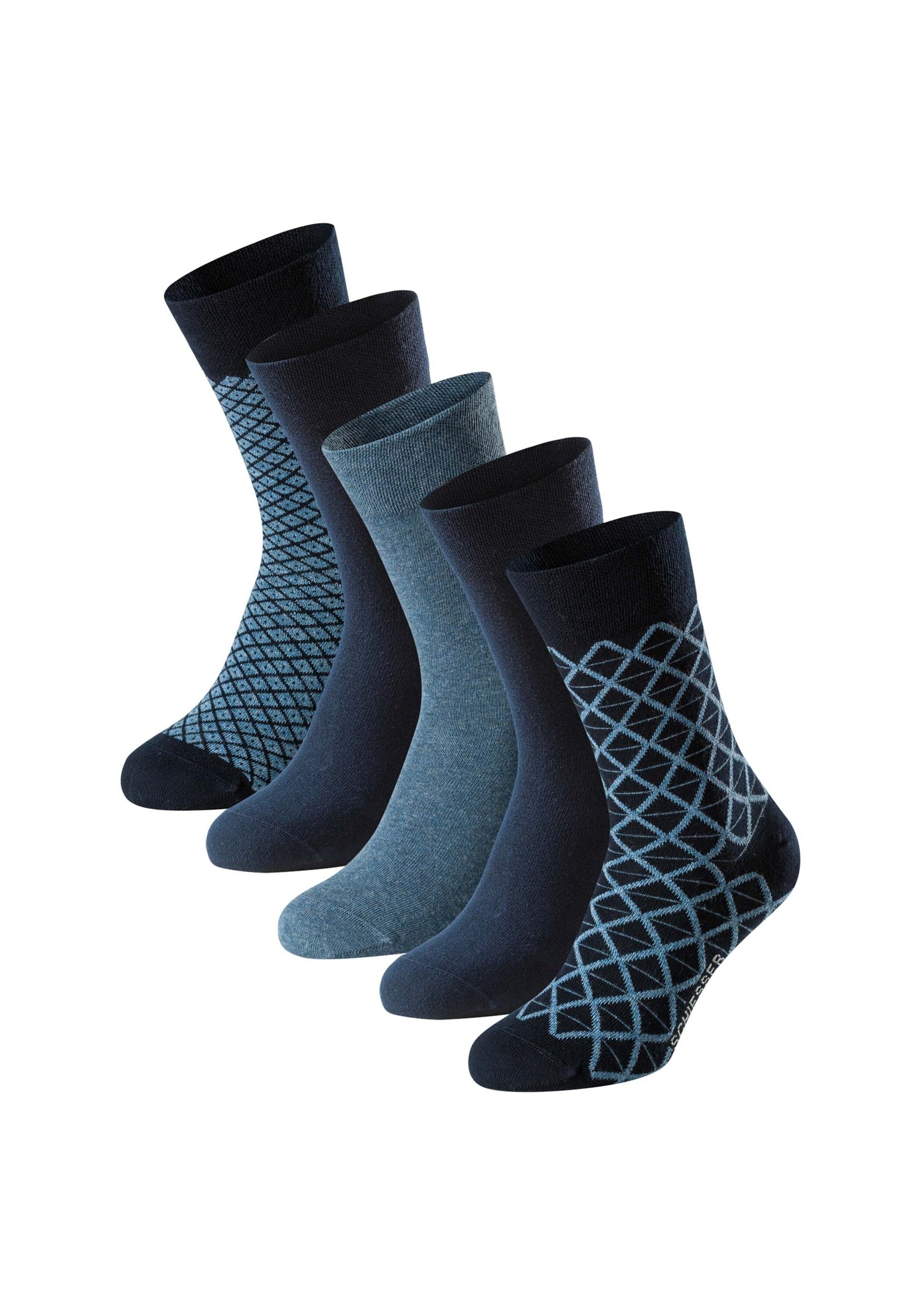 Schiesser Kurzsocken "Socken Bluebird 5er Pack"