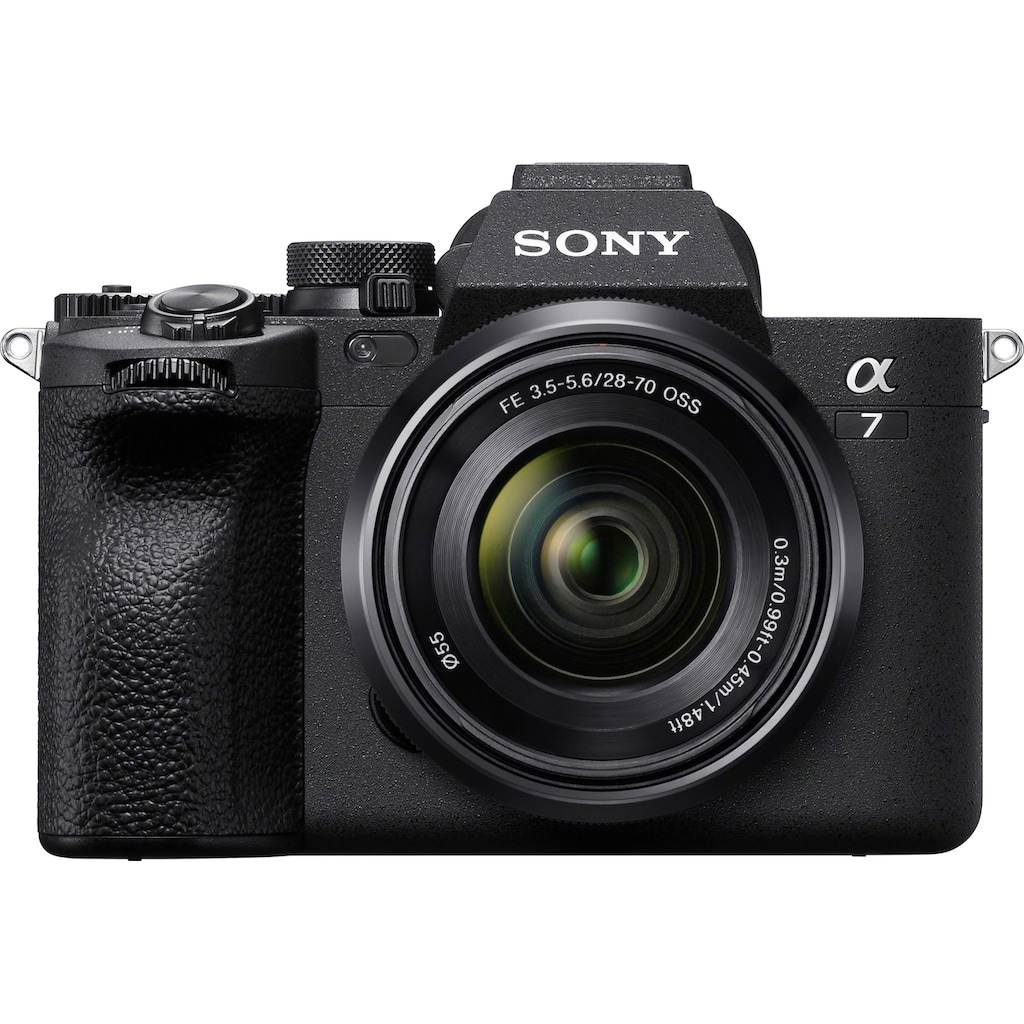 Sony Systemkamera »ILCE-7M4K«, Sony FE 28-70mm f3.5-5.6 OSS, 33 MP, WLAN-Bluetooth