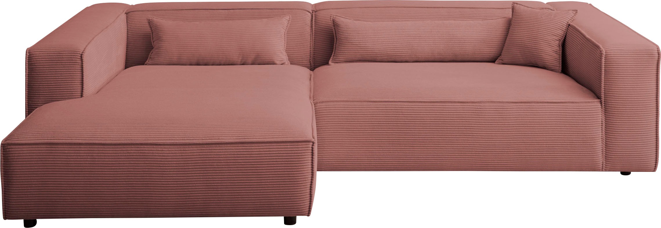 LeGer Home by Lena Gercke Ecksofa "PIARA XXL, Big-Sofa, Cord, Leinenoptik o günstig online kaufen