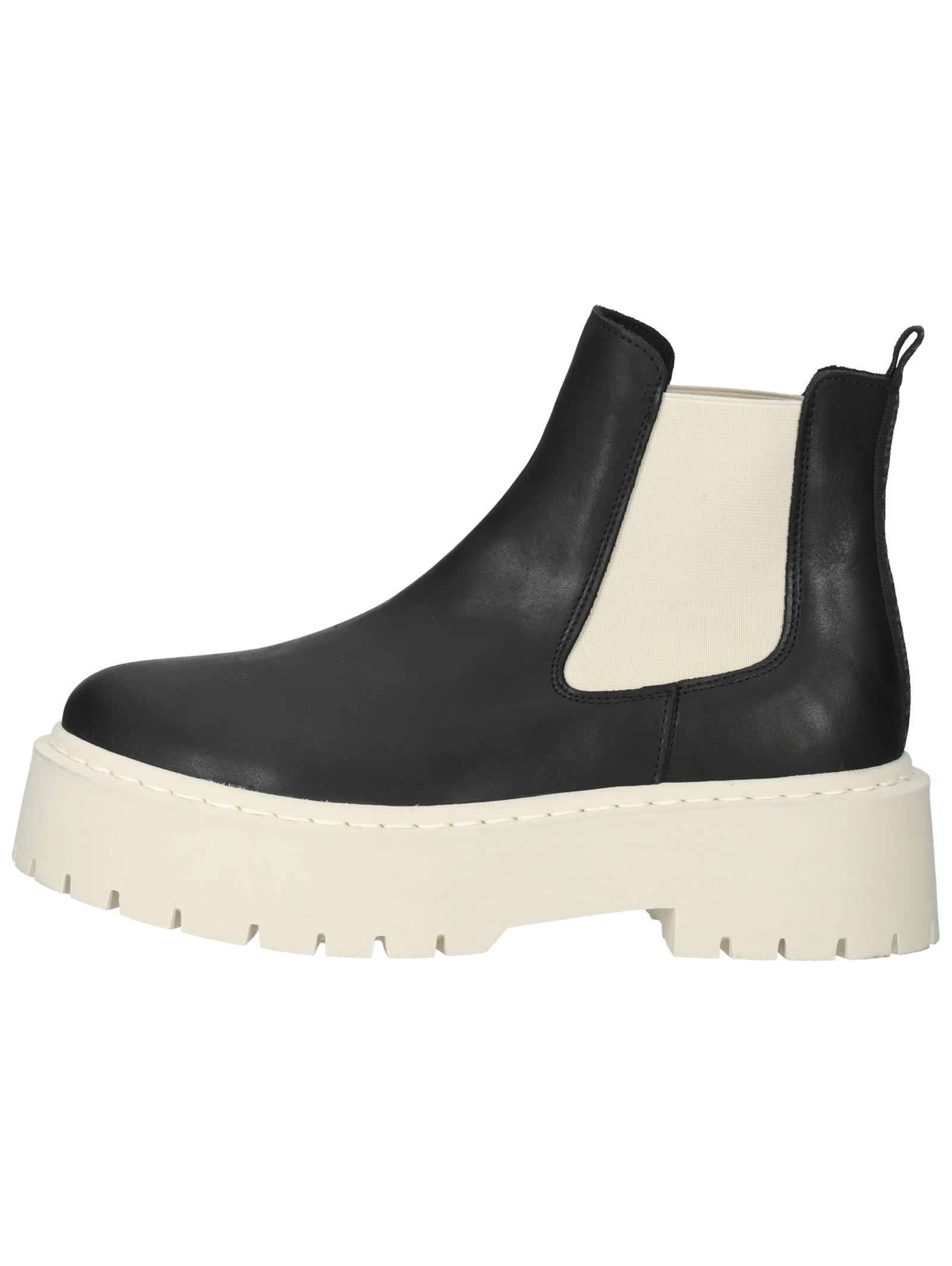 STEVE MADDEN Plateaustiefelette "STEVE MADDEN Stiefelette Leder/Textil"