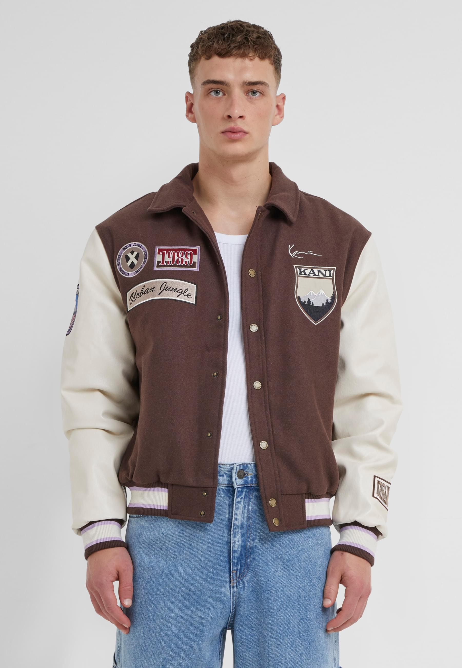 Karl Kani Allwetterjacke »Karl Kani Herren«, (1 St.), ohne Kapuze